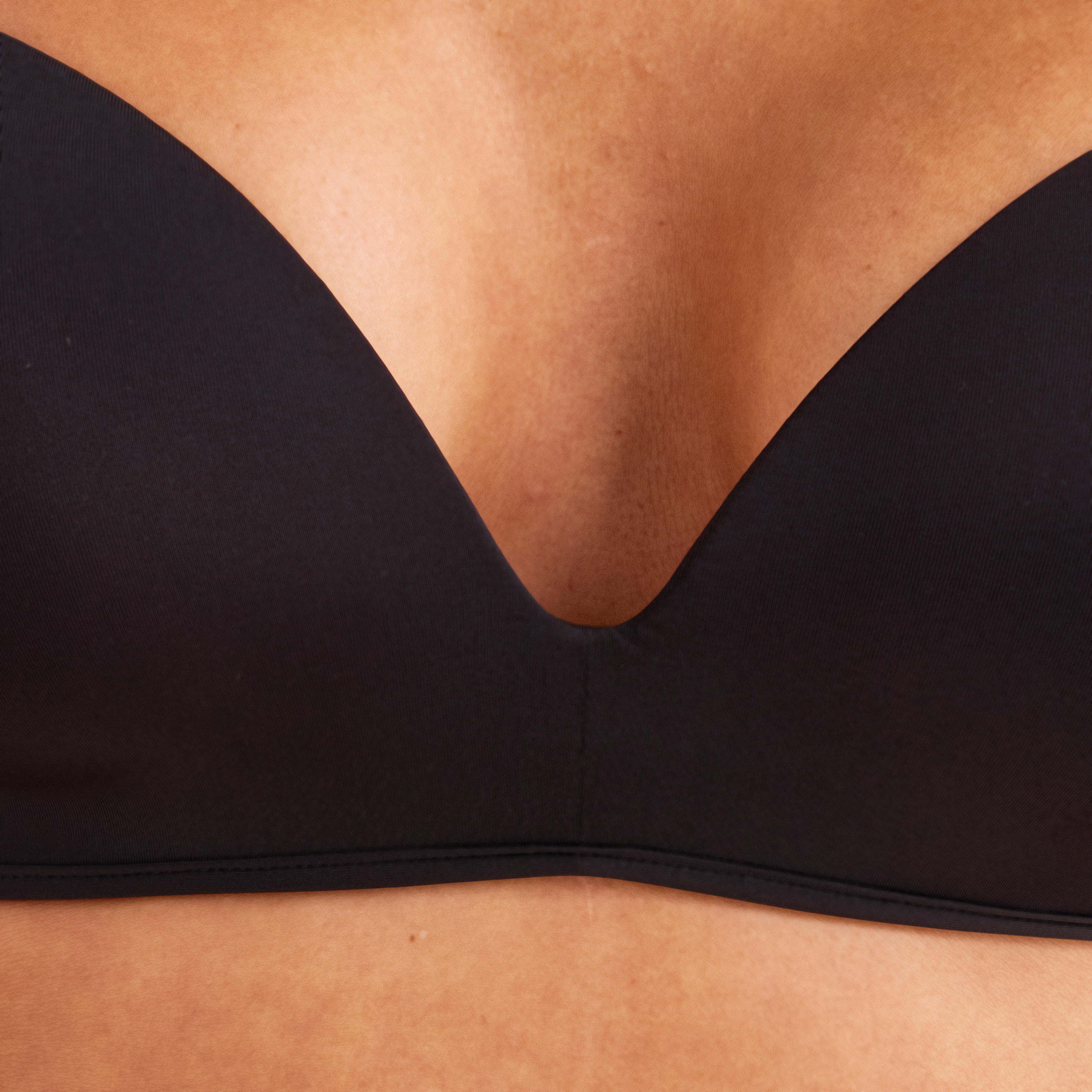 Padded Triangle Everyday Bra Non-Wired -women-clothing-lingerie-bras-image-3