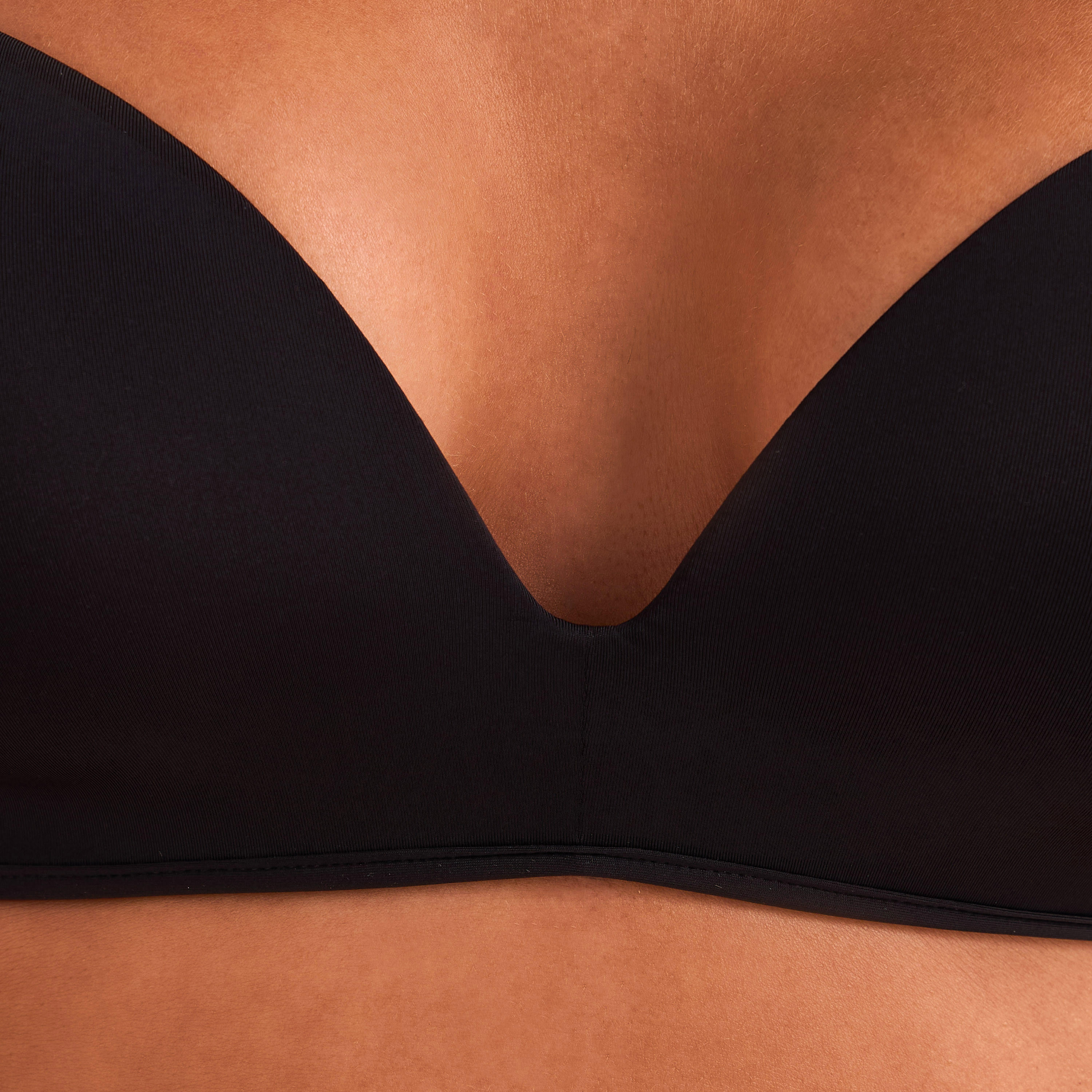 Padded Triangle Everyday Bra Non-Wired -women-clothing-lingerie-bras-image-4