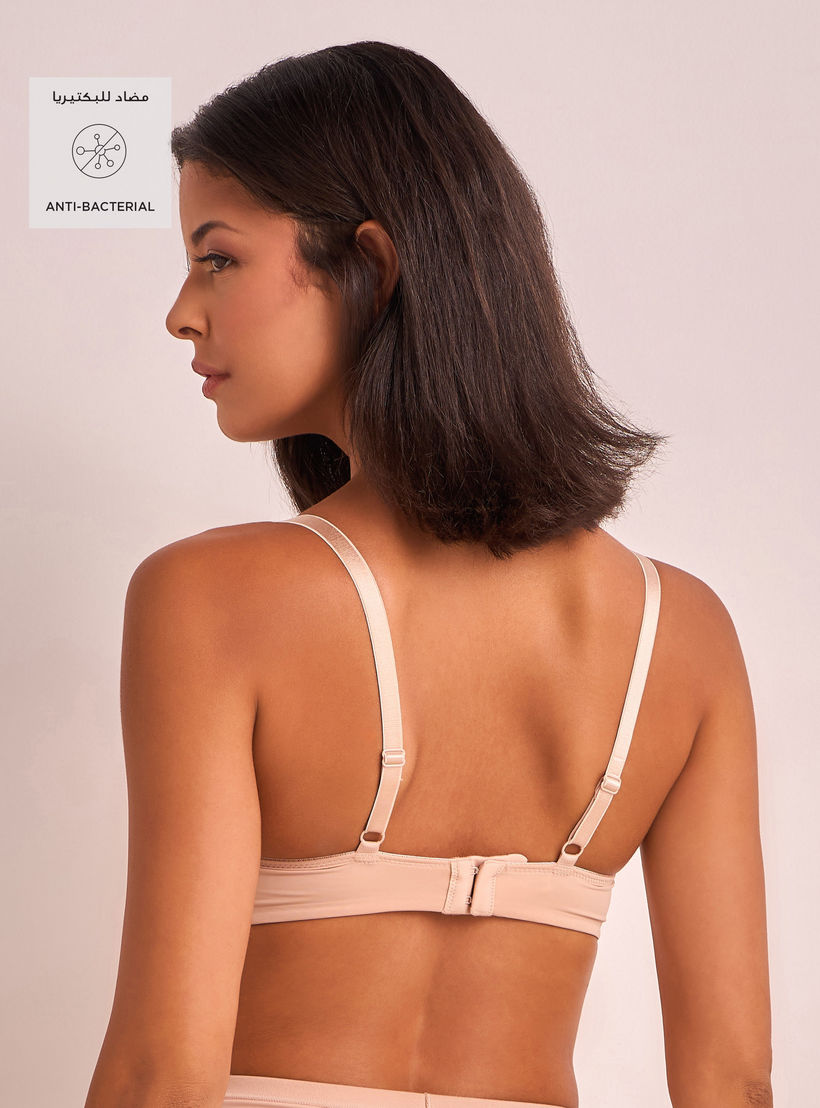 صدرية تيشيرت مبطنة بمشبك إغلاق-women-clothing-lingerie-bras-image-3