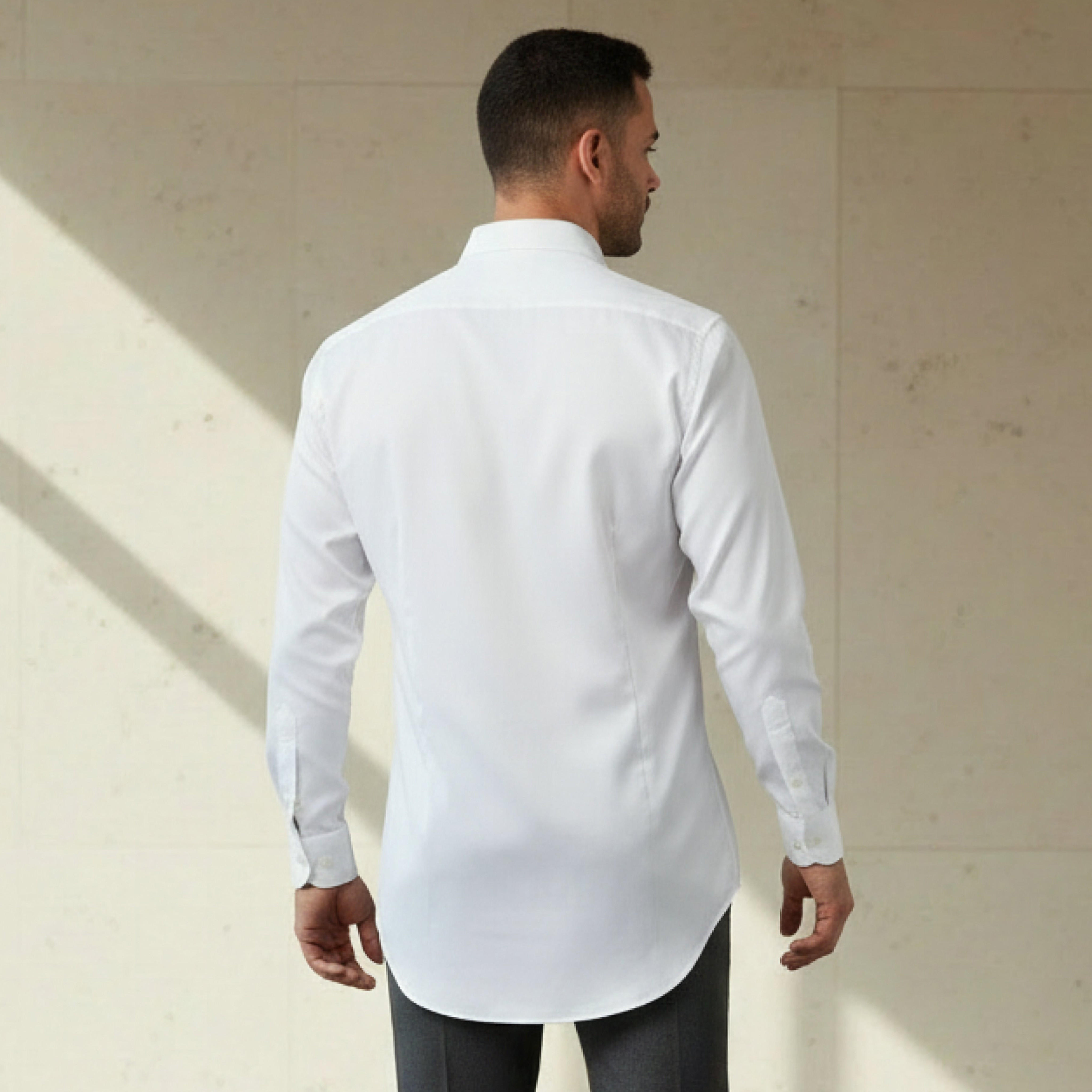 قميص بقصّة عادية وياقة عريضة وأكمام طويلة للرجال-men-clothing-shirts-image-3