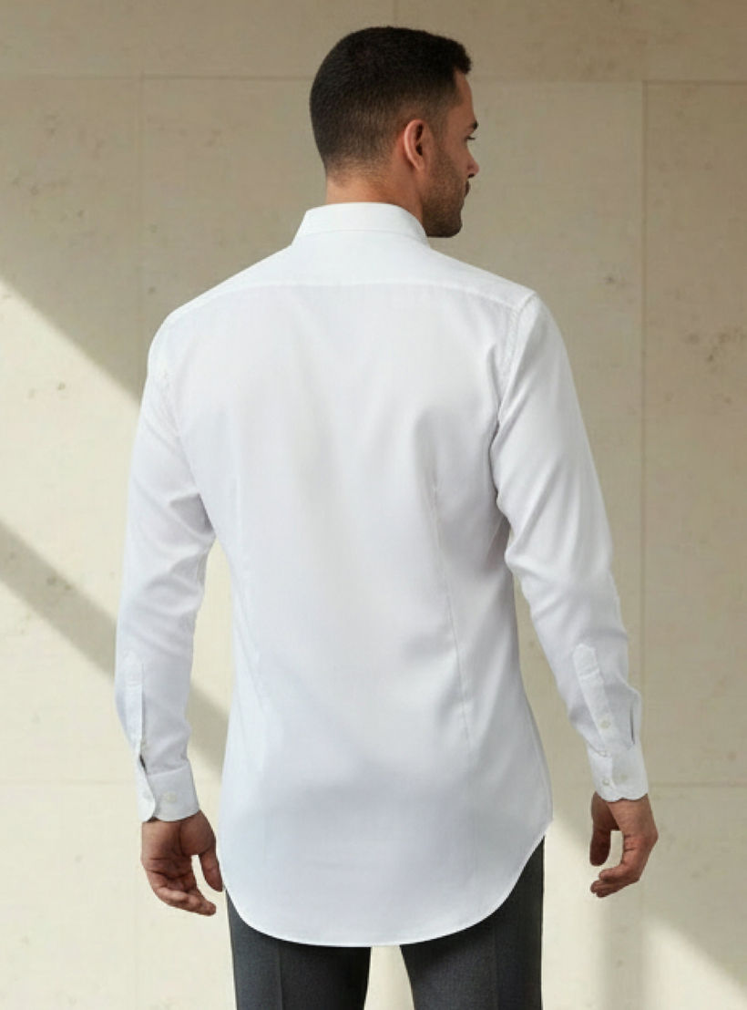 Men Regular Fit Spread Collar Long Sleeves Shirt-men-clothing-shirts-image-3