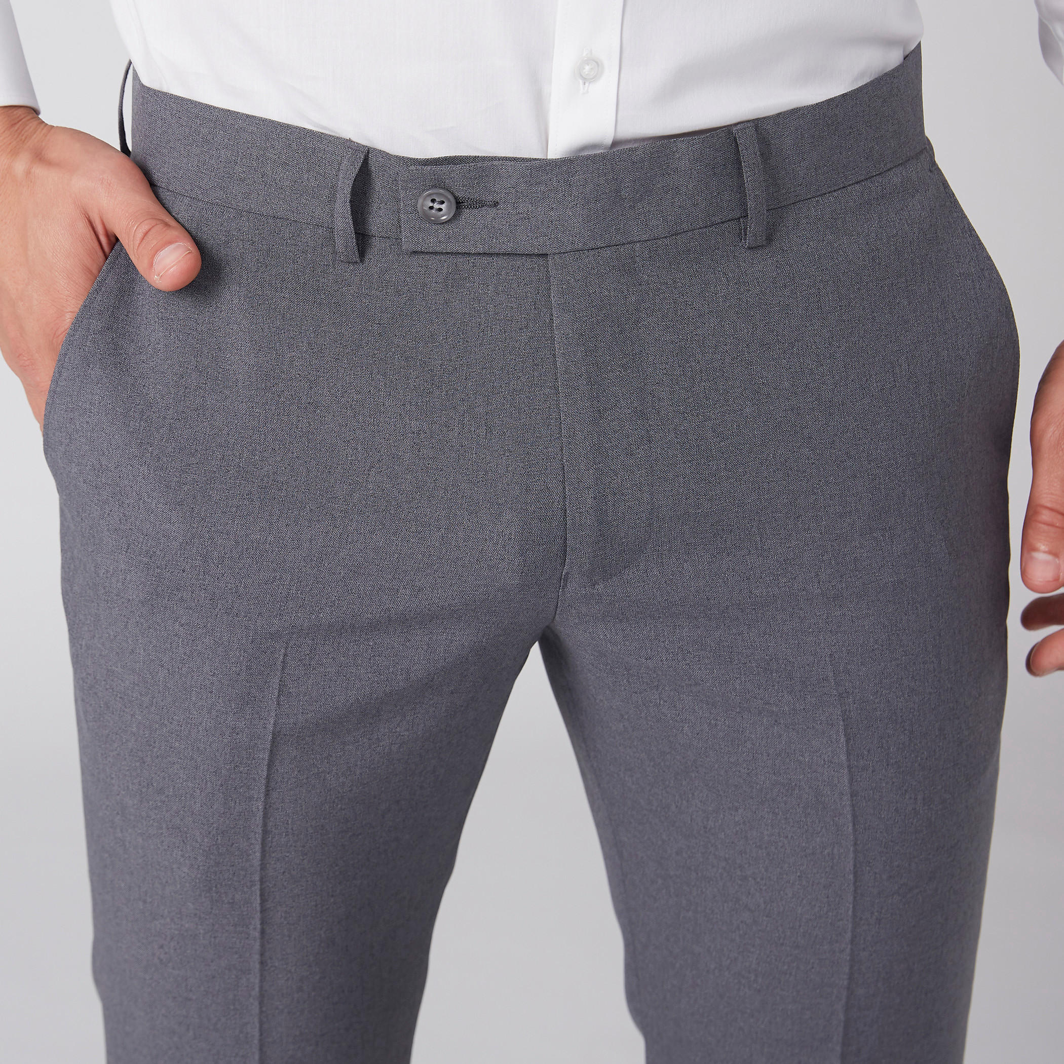 بنطال بارز الملمس بزر إغلاق وجيوب-men-clothing-bottoms-trousersandchinos-trousers-image-5