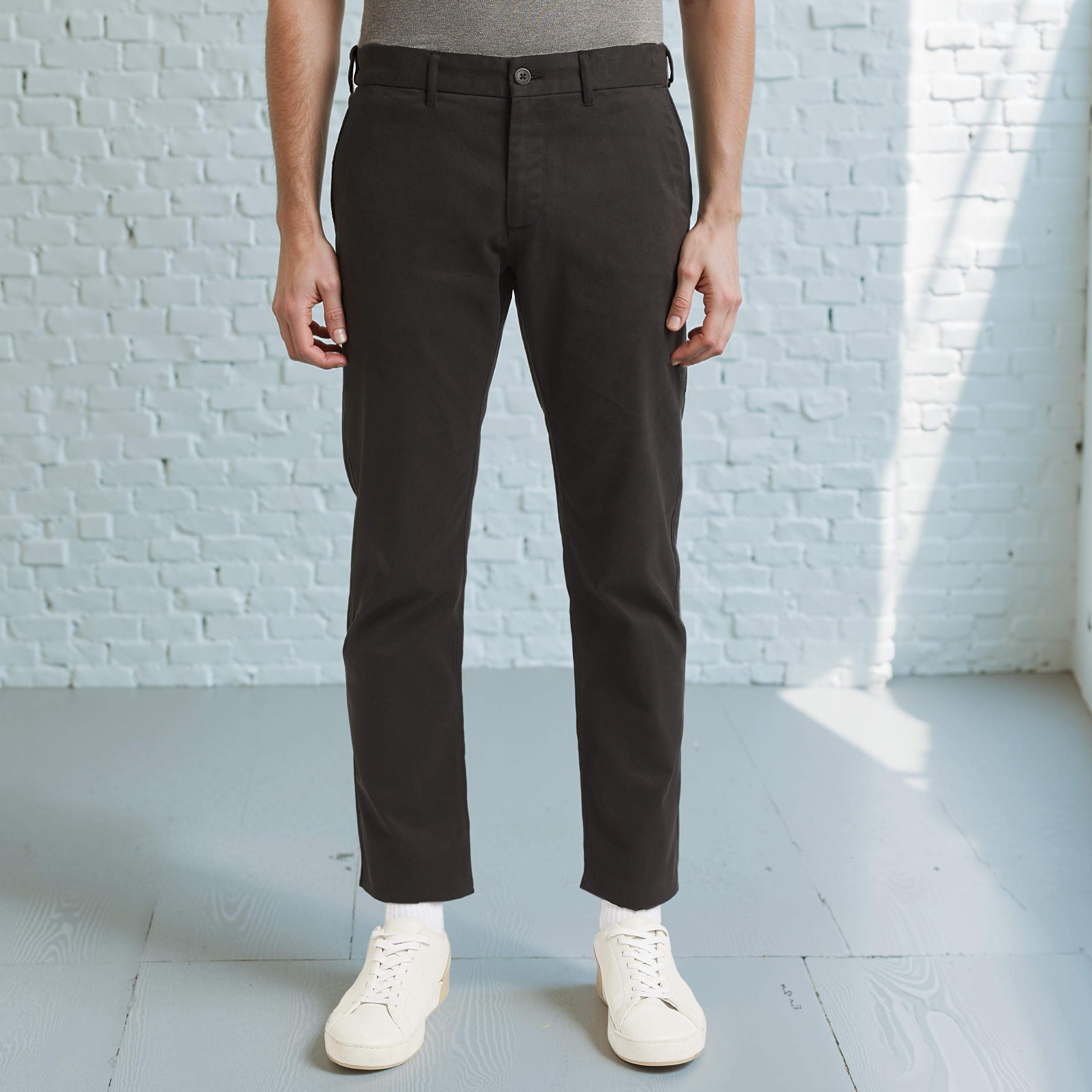 Formal Trousers with Pocket Detail and Belt Loops-men-clothing-bottoms-trousersandchinos-trousers-image-1