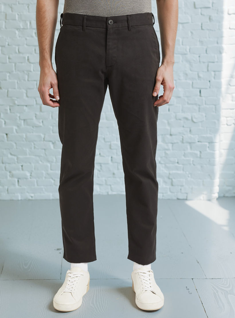 Formal Trousers with Pocket Detail and Belt Loops-men-clothing-bottoms-trousersandchinos-trousers-image-1