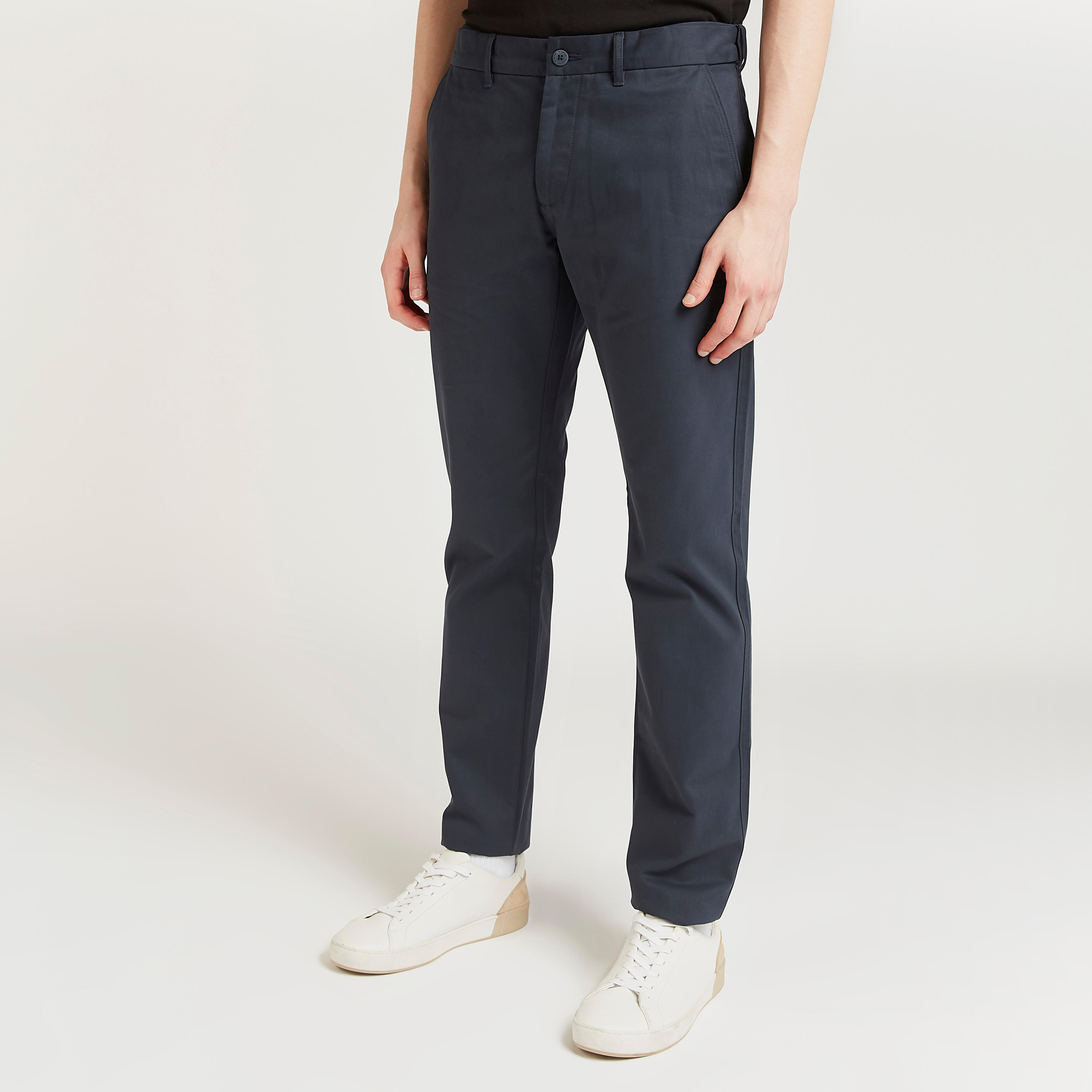 بنطلون رسمي طويل بجيوب وحلقات للحزام-men-clothing-bottoms-trousersandchinos-trousers-image-1