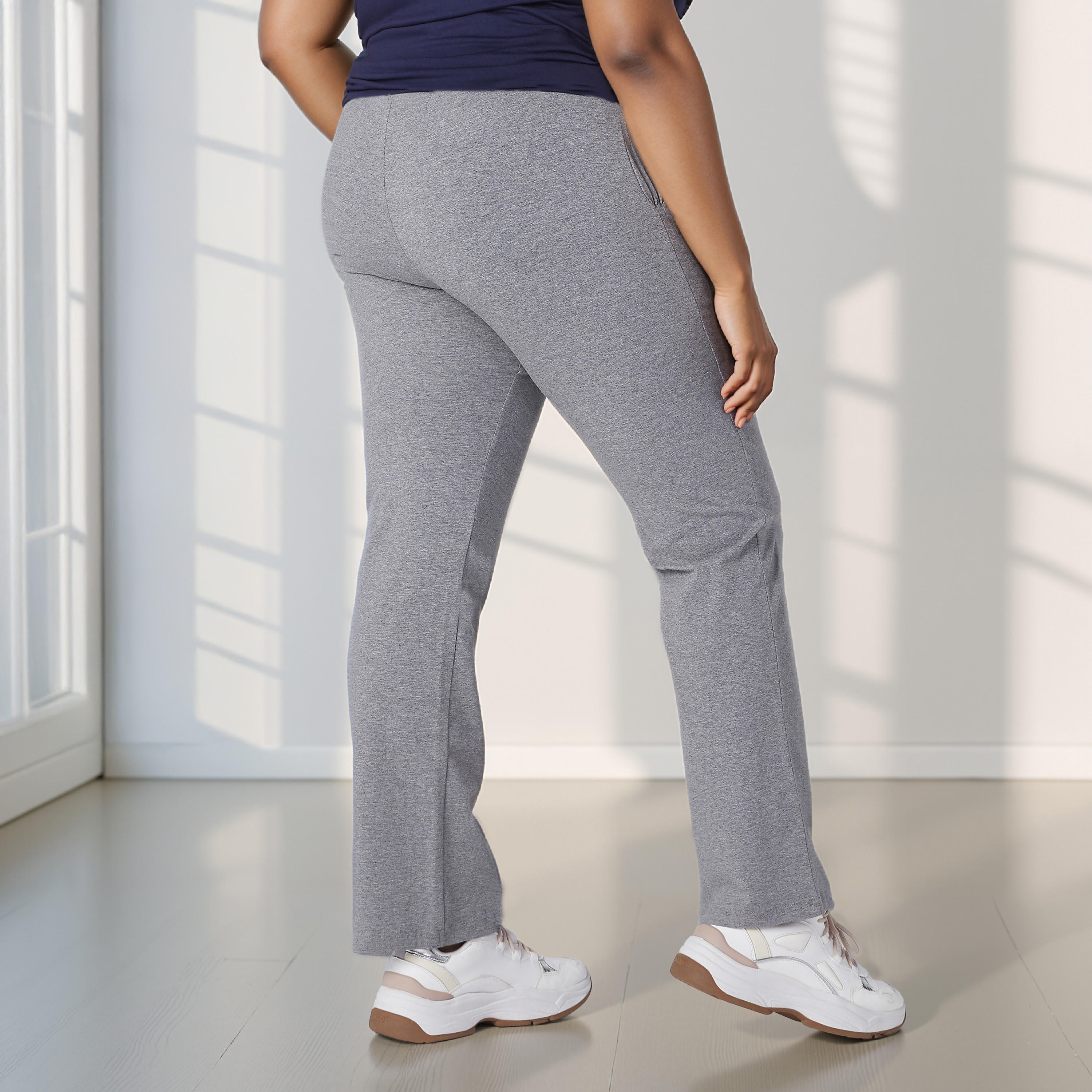 بنطلون مقاس كبير بجيب-women-clothing-bottoms-trousers-image-3