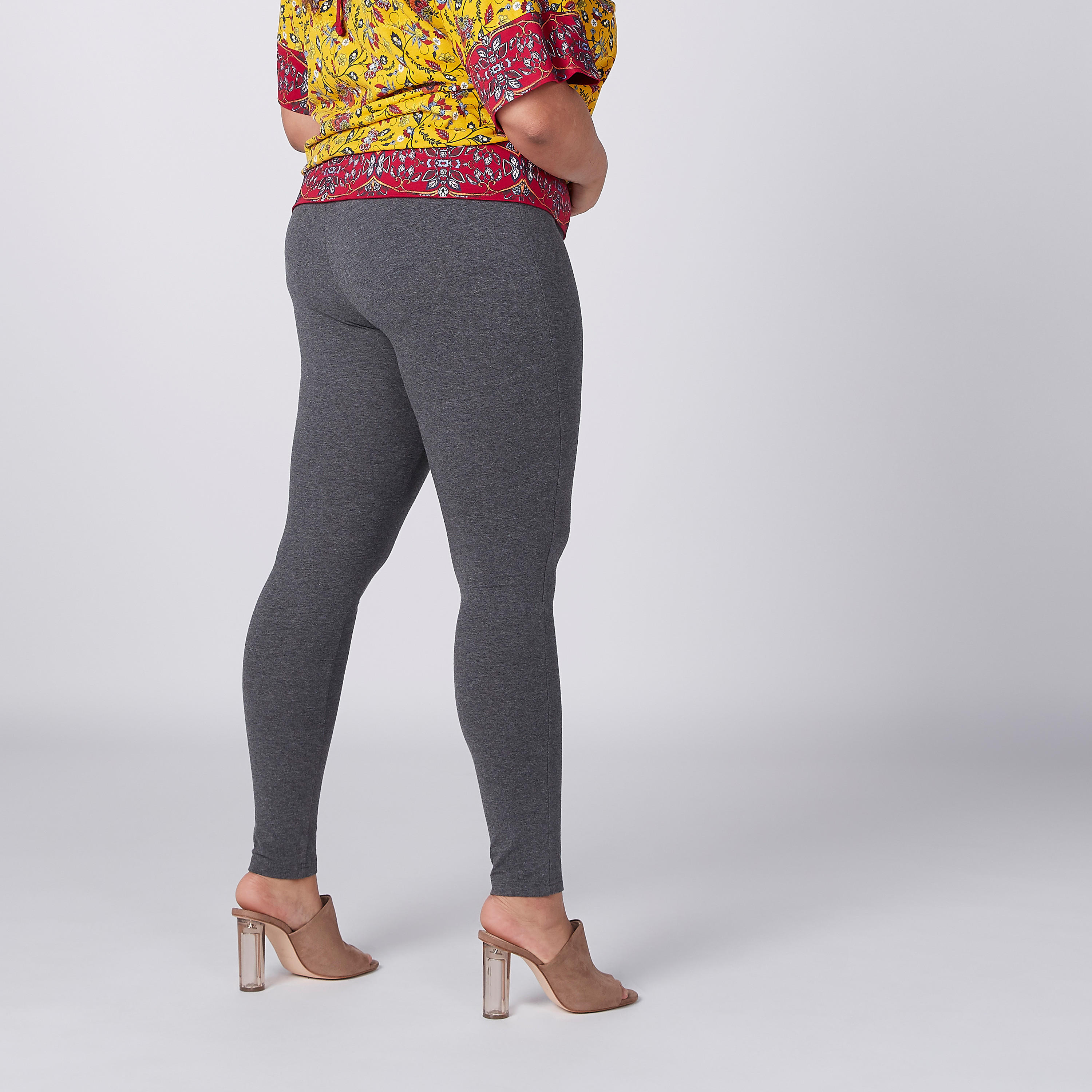 بنطلون ليقنز مقاس كبير بخصر مطاطي-women-clothing-bottoms-leggings-image-4