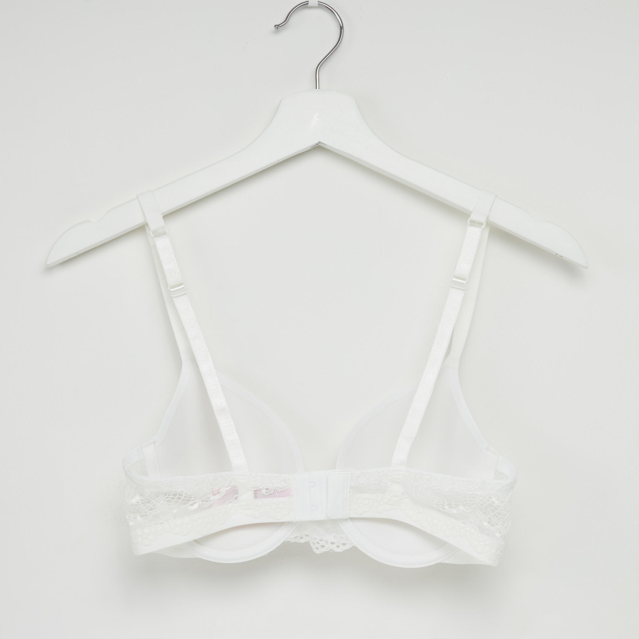 صدريّة بحمّالات قابلة للتعديل ومشبك إغلاق وتفاصيل دانتيل-women-clothing-lingerie-bras-image-2