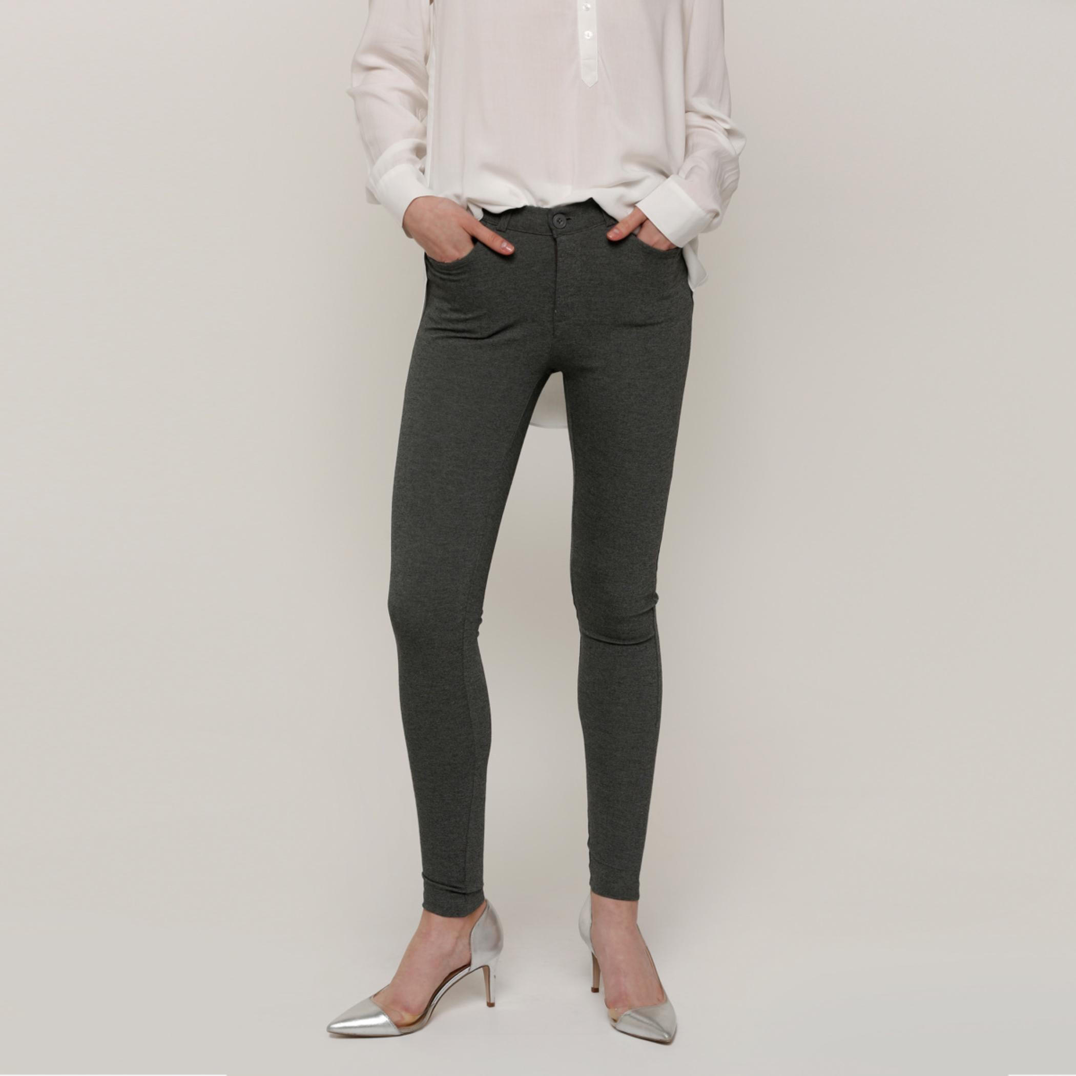 بنطلون تريقنز طويل بتفاصيل جيوب وحلقات حزام-women-clothing-bottoms-leggings-image-5