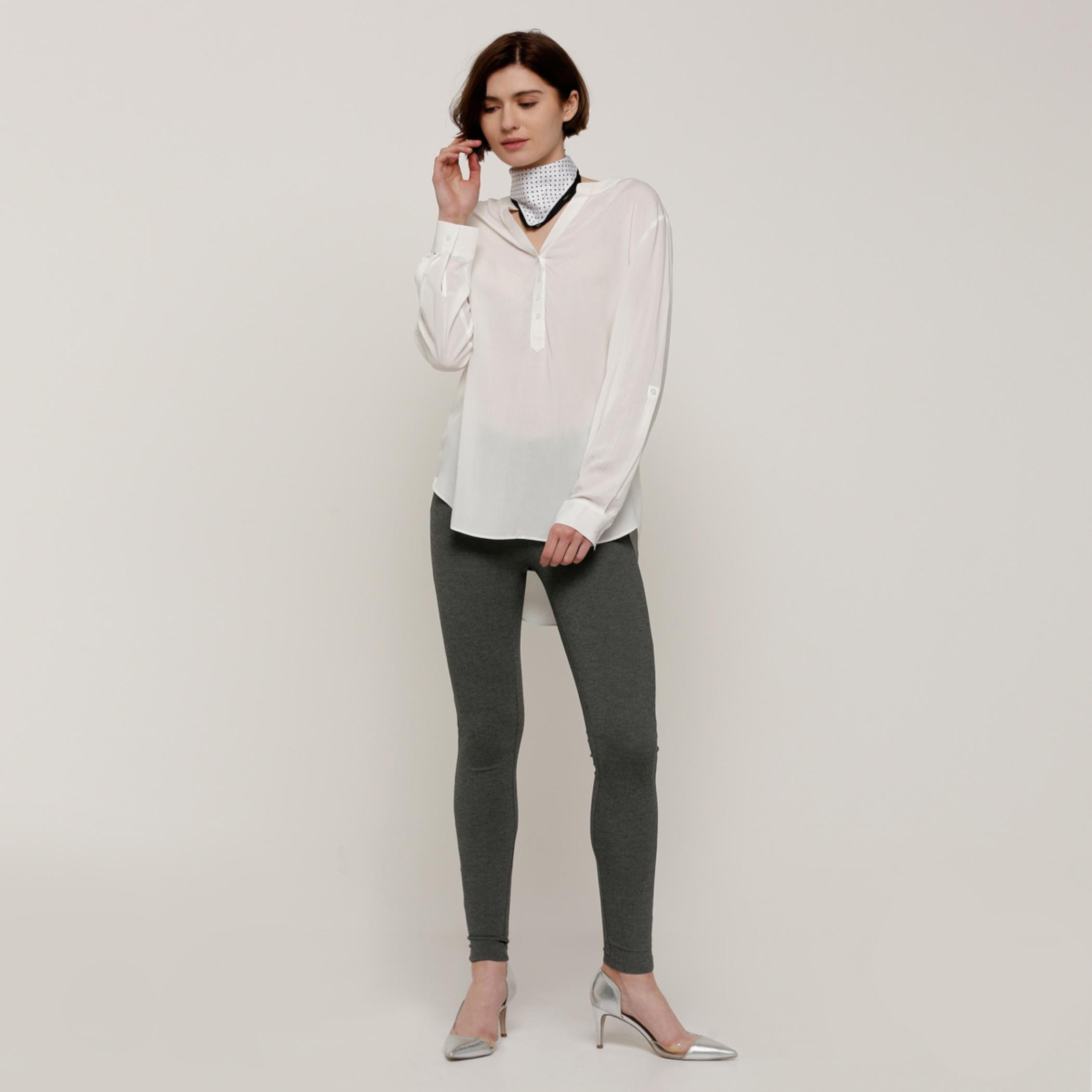 بنطلون تريقنز طويل بتفاصيل جيوب وحلقات حزام-women-clothing-bottoms-leggings-image-9