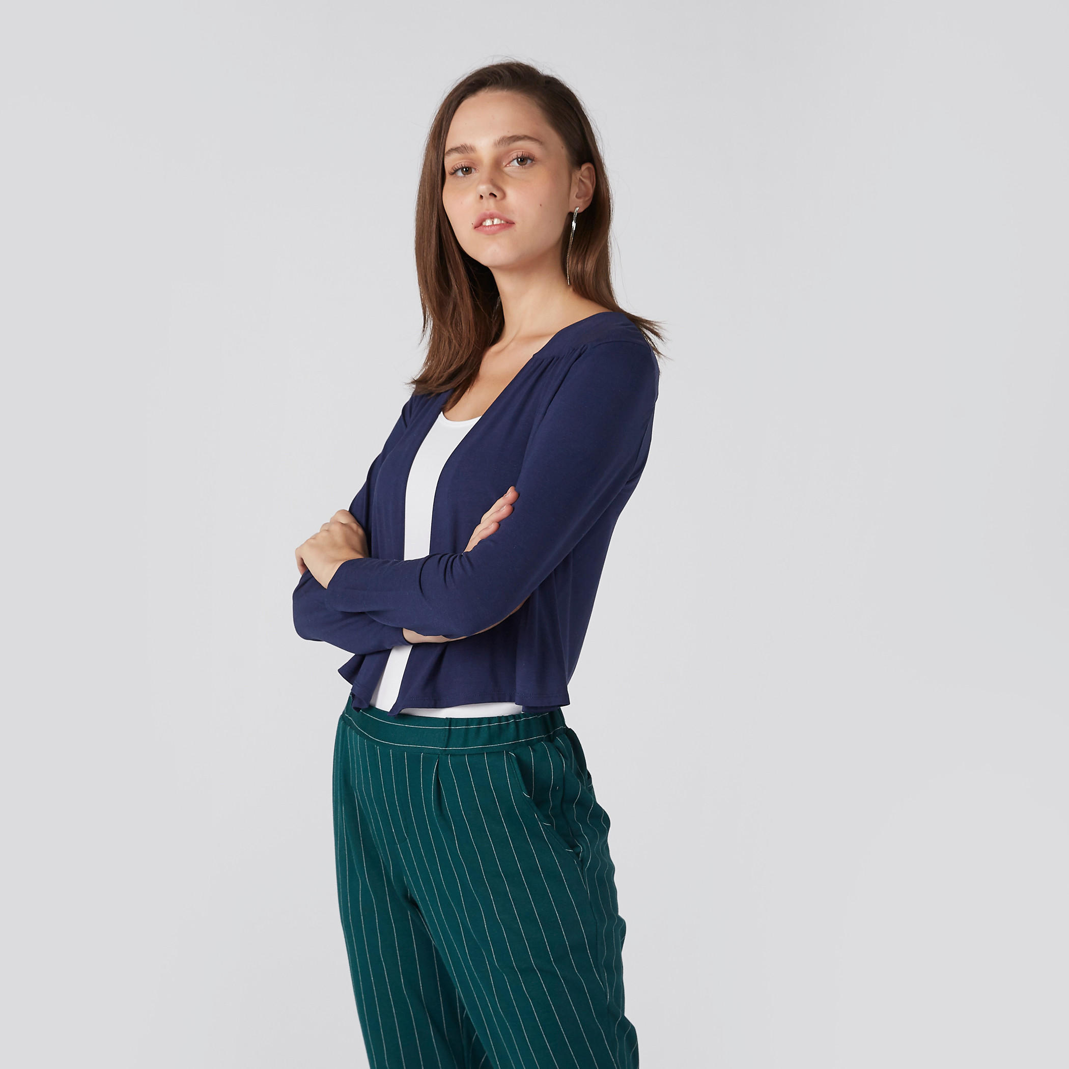 سترة مفتوحة من الأمام بأكمام طويلة-women-winterwear-hoodiesandsweatshirts-sweatshirts-image-3