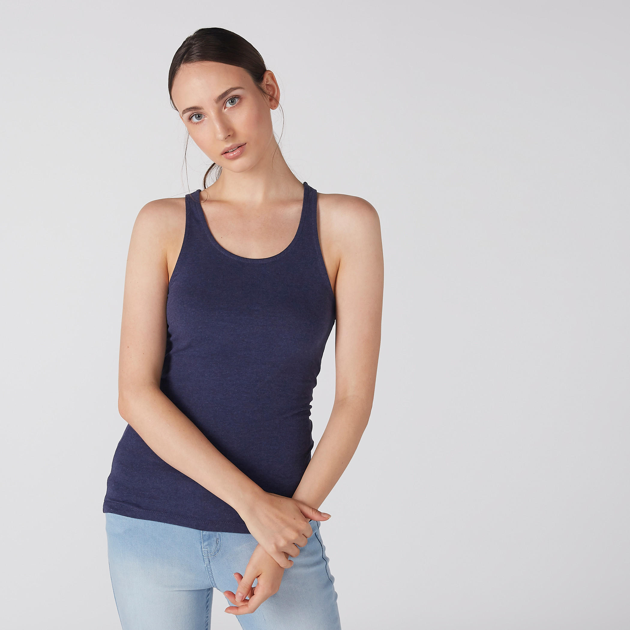 فيست دون أكمام بياقة عميقة-women-clothing-tshirts-image-3