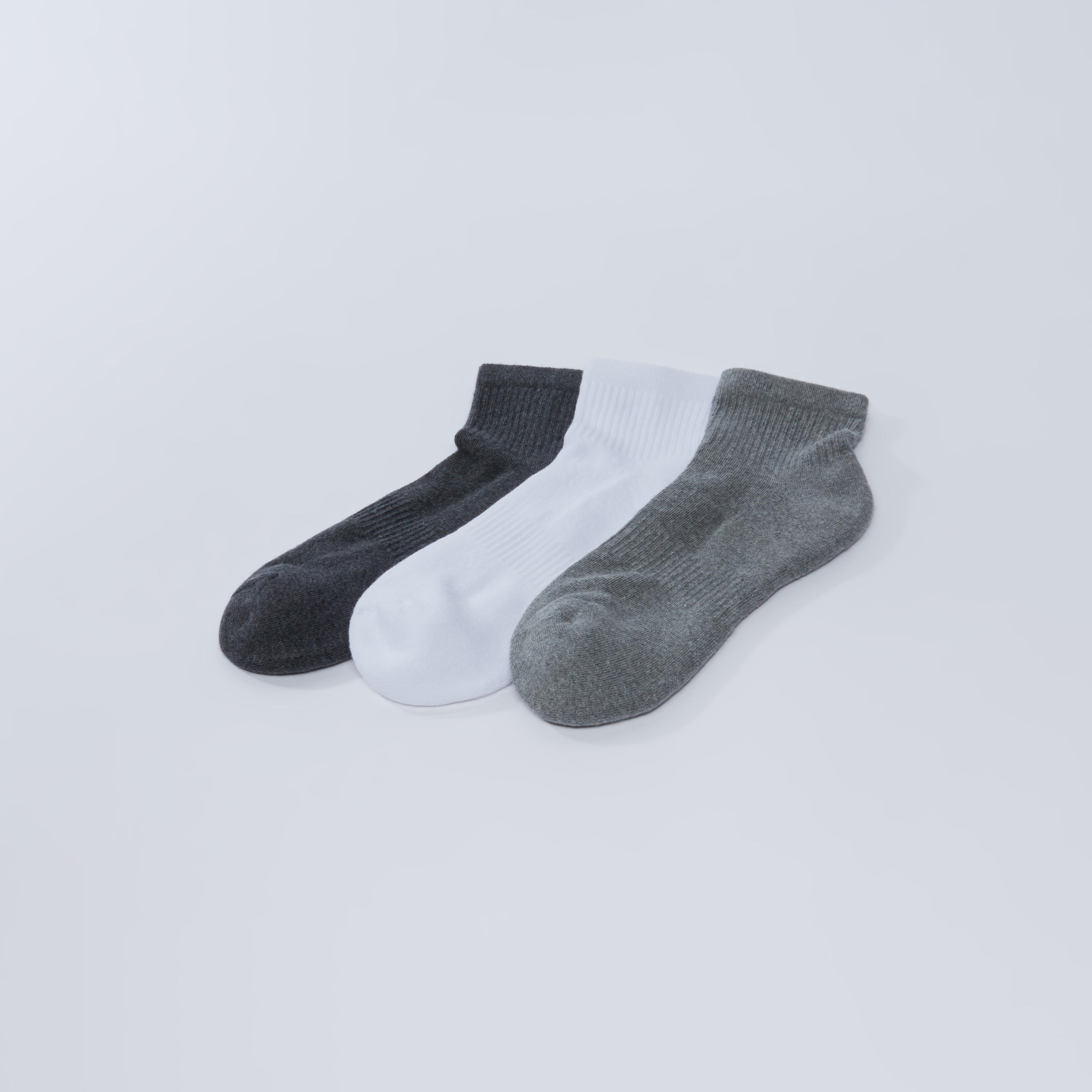 جوارب بارزة الملمس بطول الكاحل - طقم من 3 أزواج-men-socks-image-2