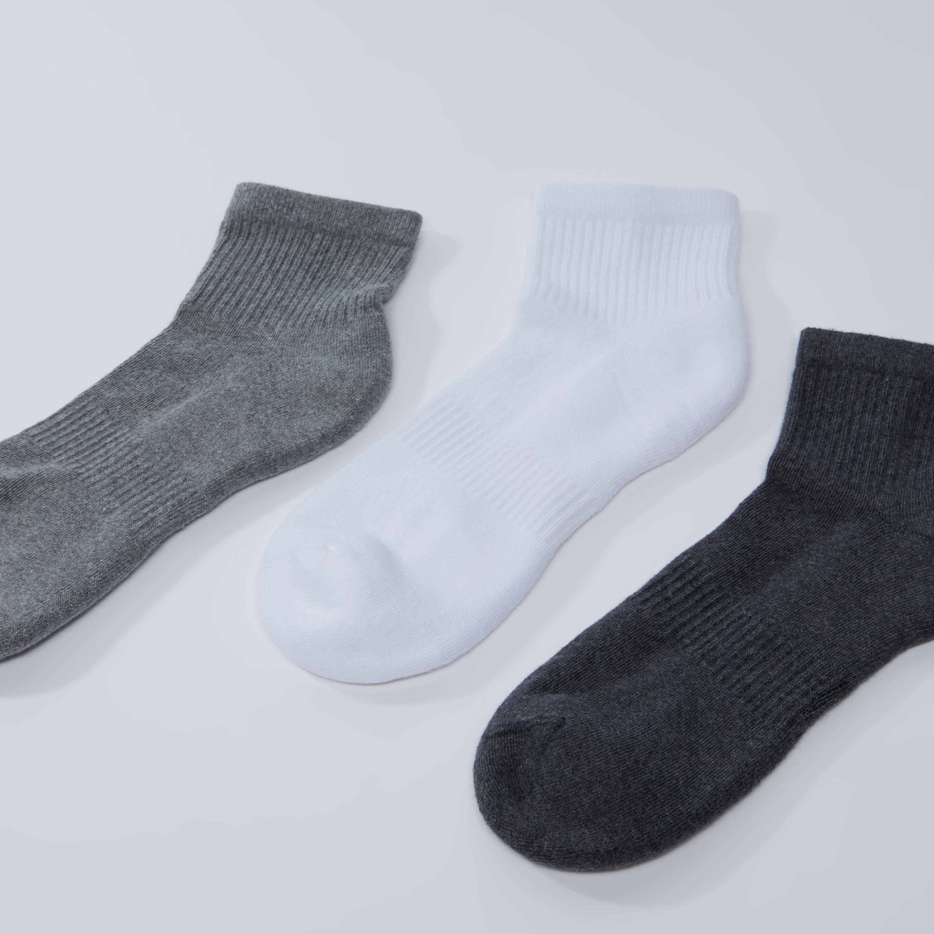 Set of 3 - Textured Ankle Length Socks-men-socks-image-3