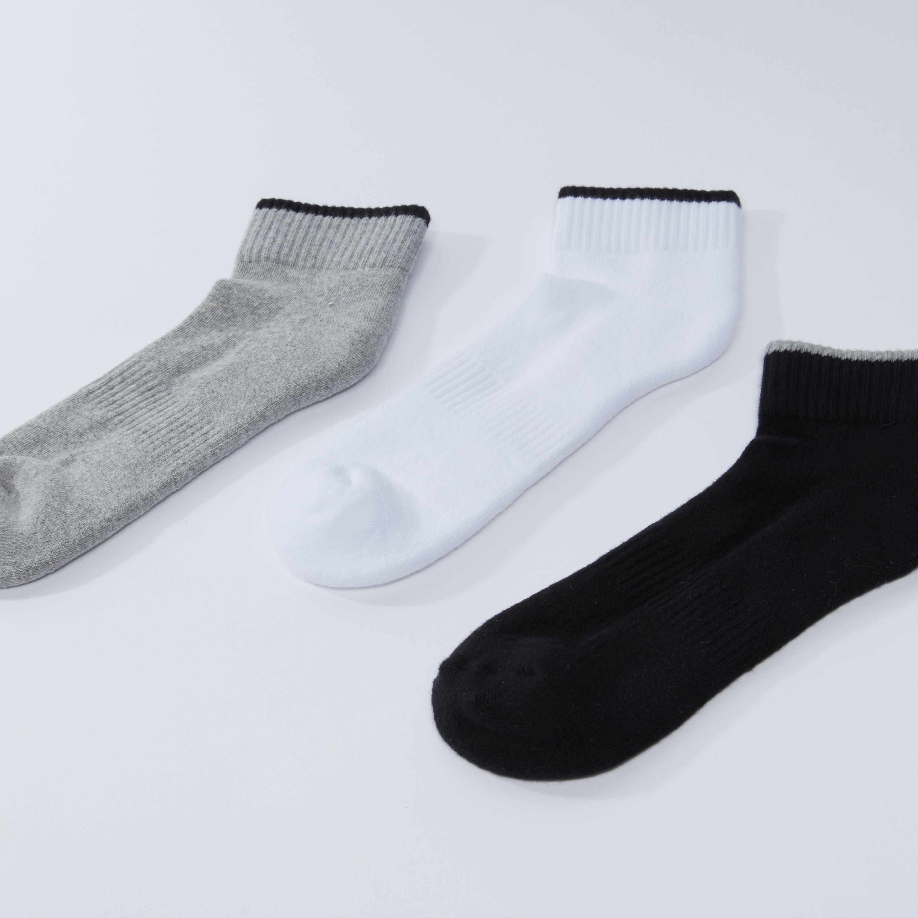 Set of 3 - Ribbed Ankle Length Socks-men-socks-image-3