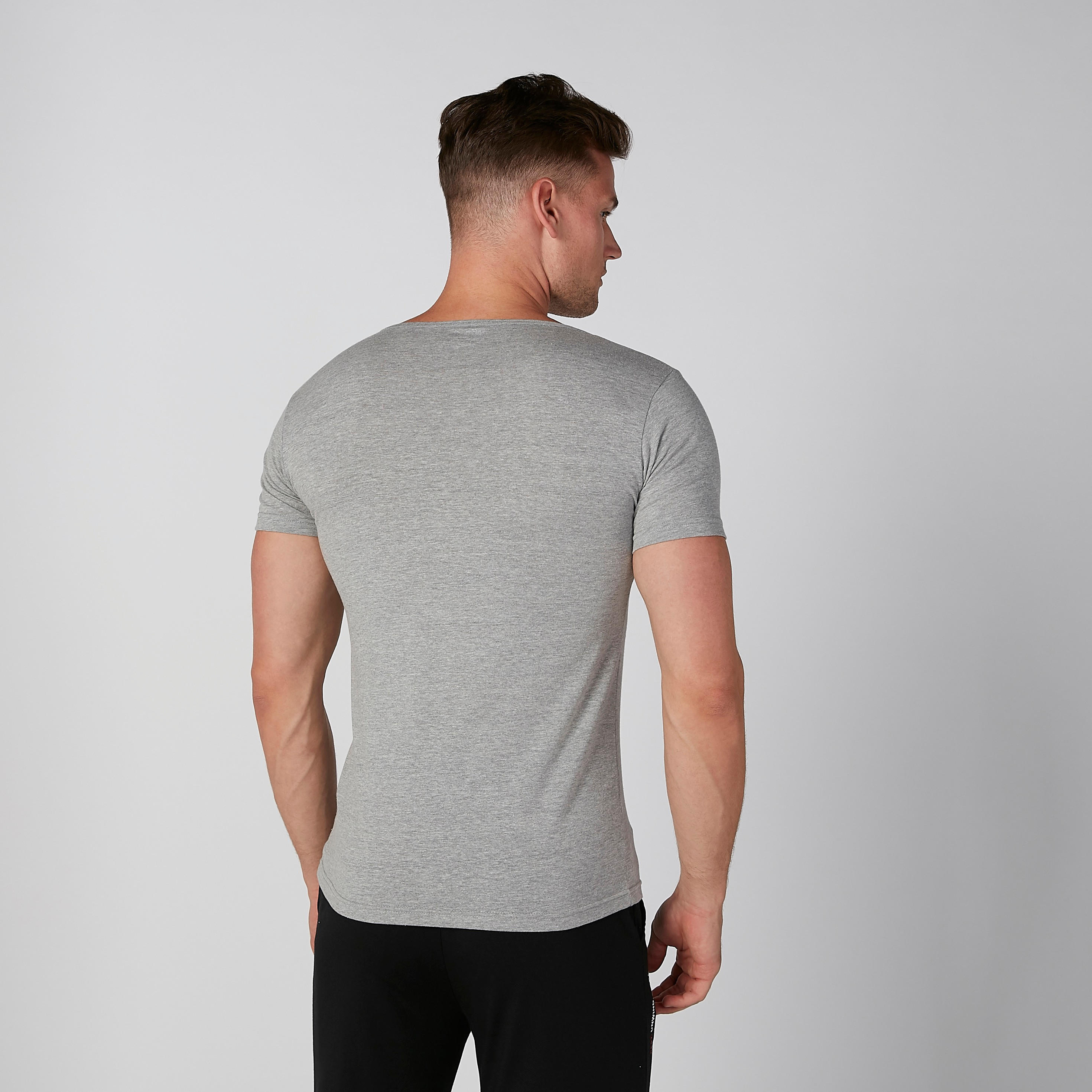 Set of 3 - Plain Vest with Scoop Neck and Short Sleeves-men-clothing-tshirtsandpolos-vests-image-5