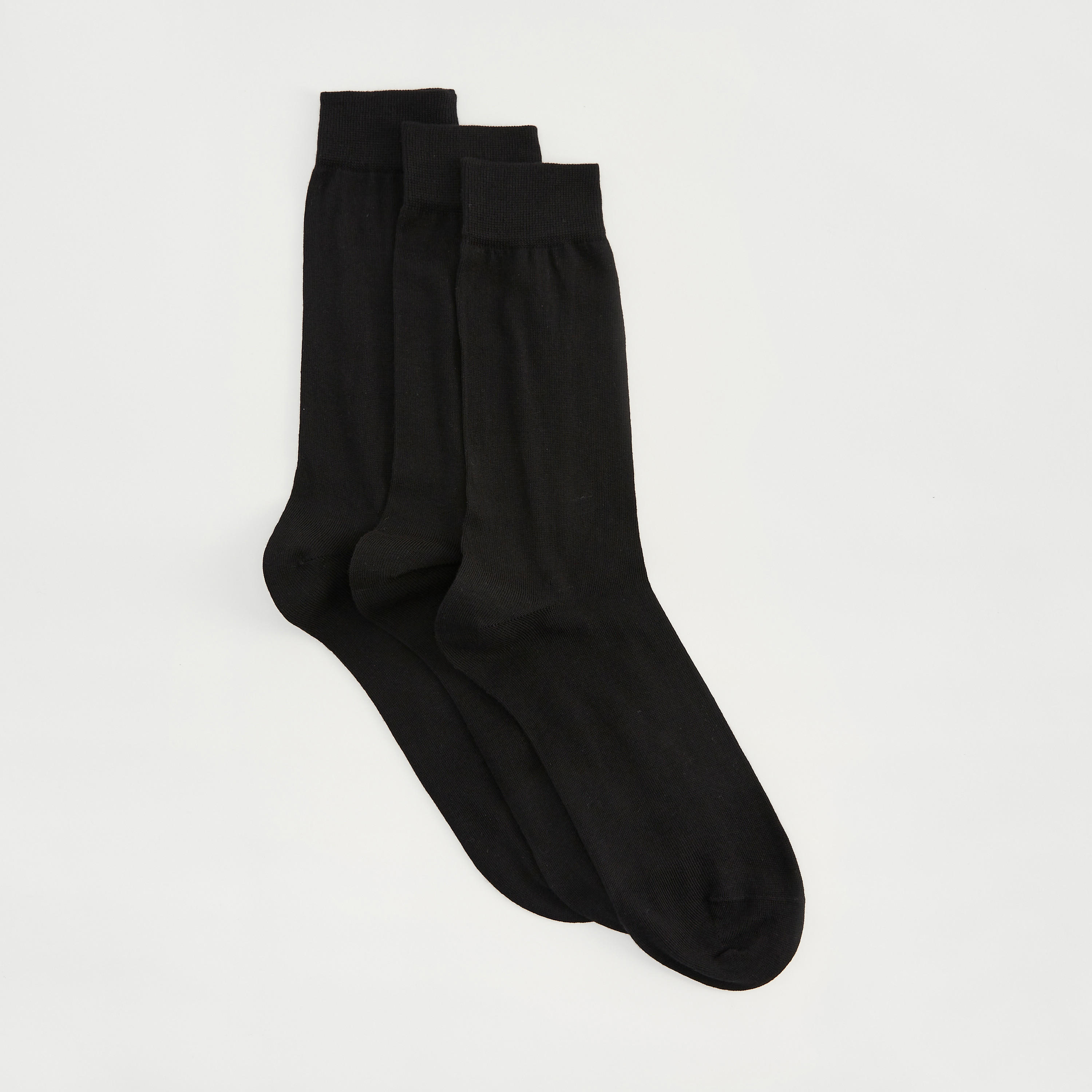 جوارب بارزة الملمس بطول ربلة الساق- طقم من 3-men-socks-image-2