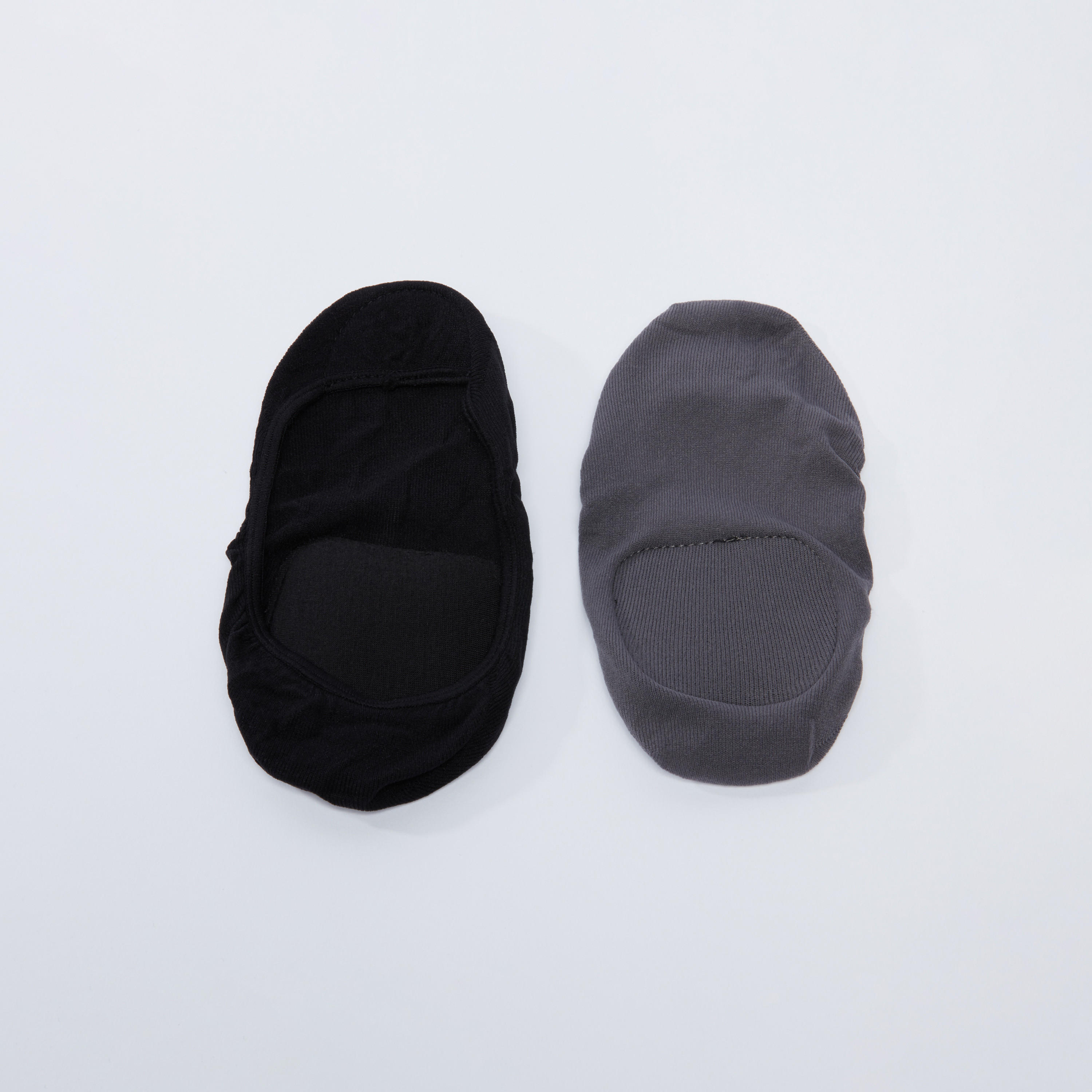 Set of 2 - Ribbed No Show Socks-men-socks-image-3