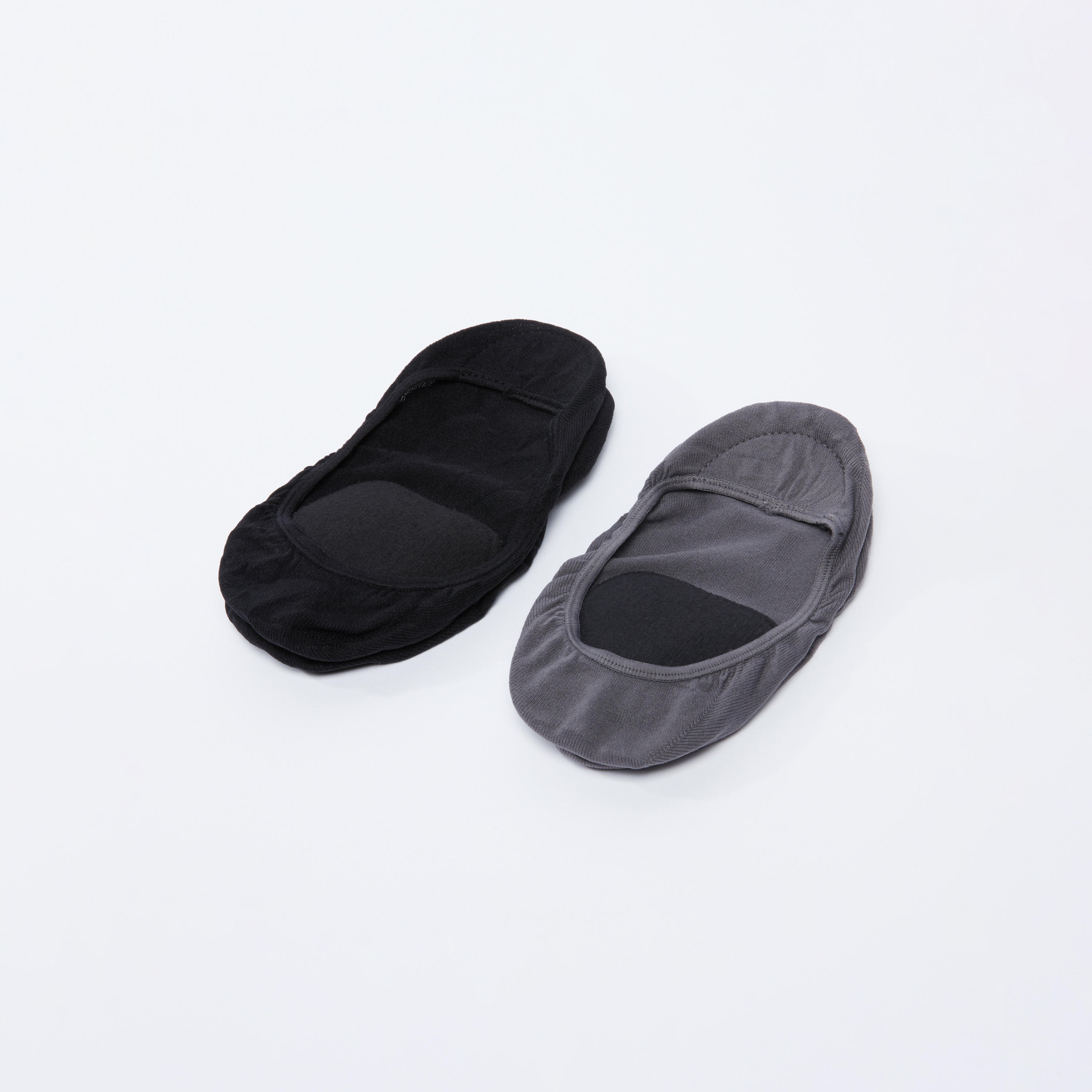 Set of 2 - Ribbed No Show Socks-men-socks-image-3