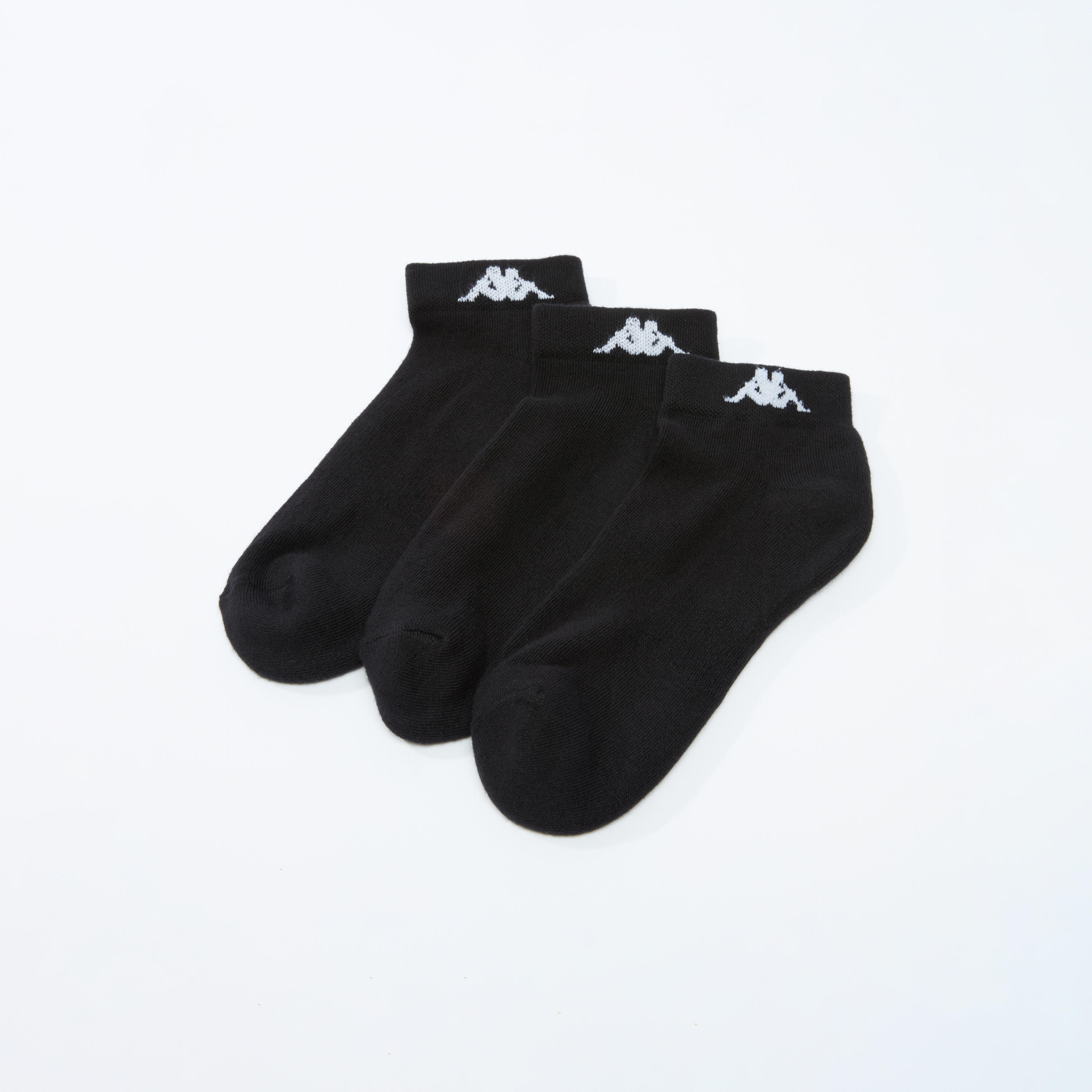 طقم جوارب بارزة الملمس 3 أزواج بطول الكاحل من كابا -men-clothing-sportswearandactivewear-accessories-image-2