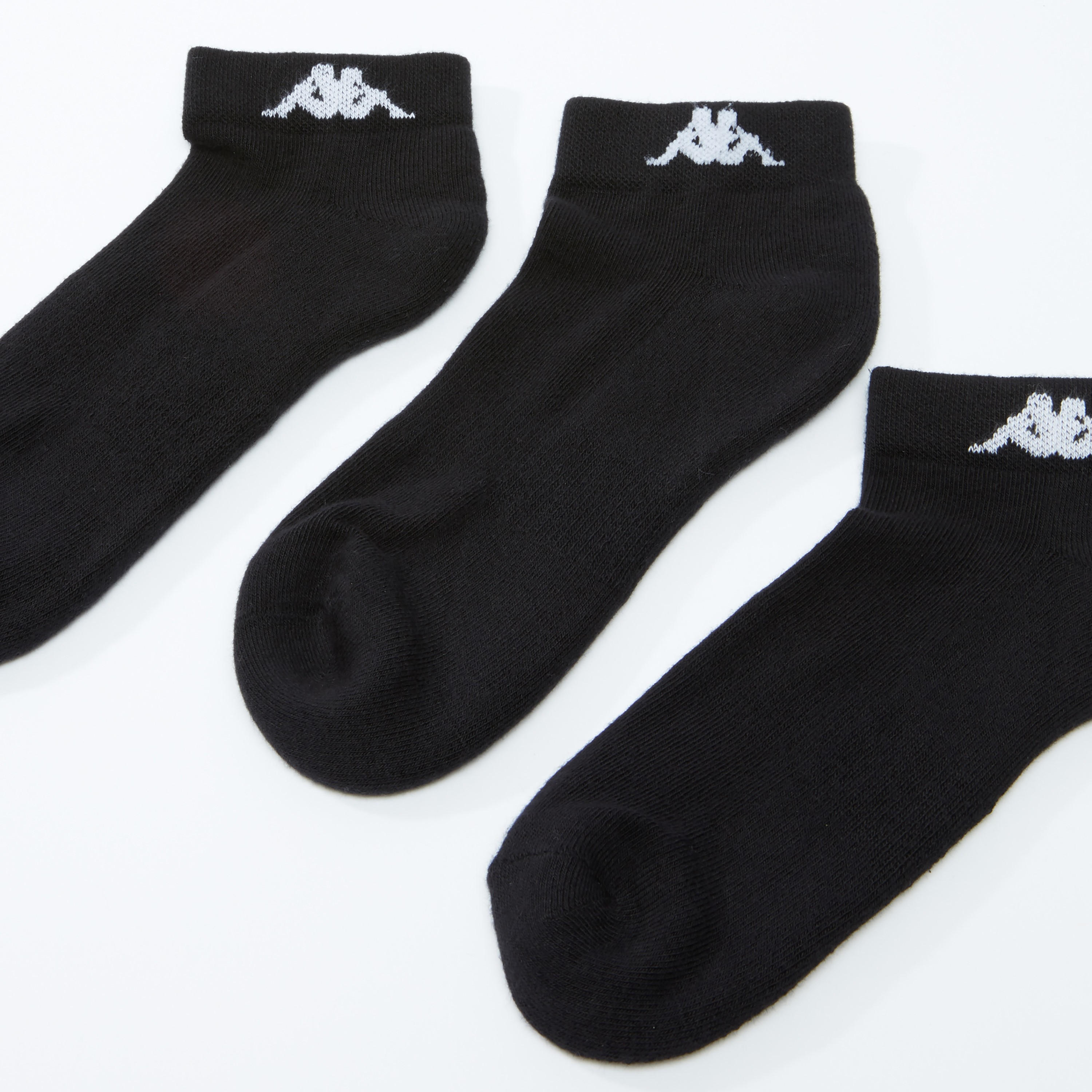 طقم جوارب بارزة الملمس 3 أزواج بطول الكاحل من كابا -men-clothing-sportswearandactivewear-accessories-image-3