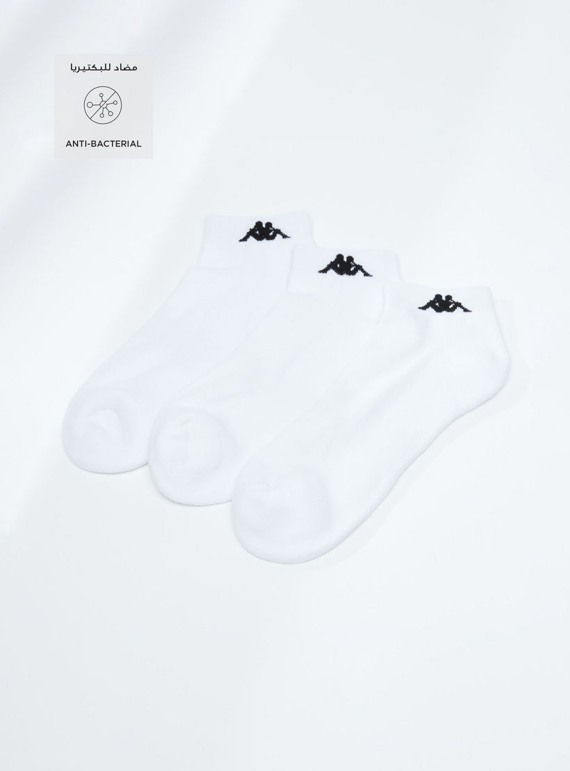 Set of 3 - Kappa Ankle Length Socks-sports-men-accessories-image-2