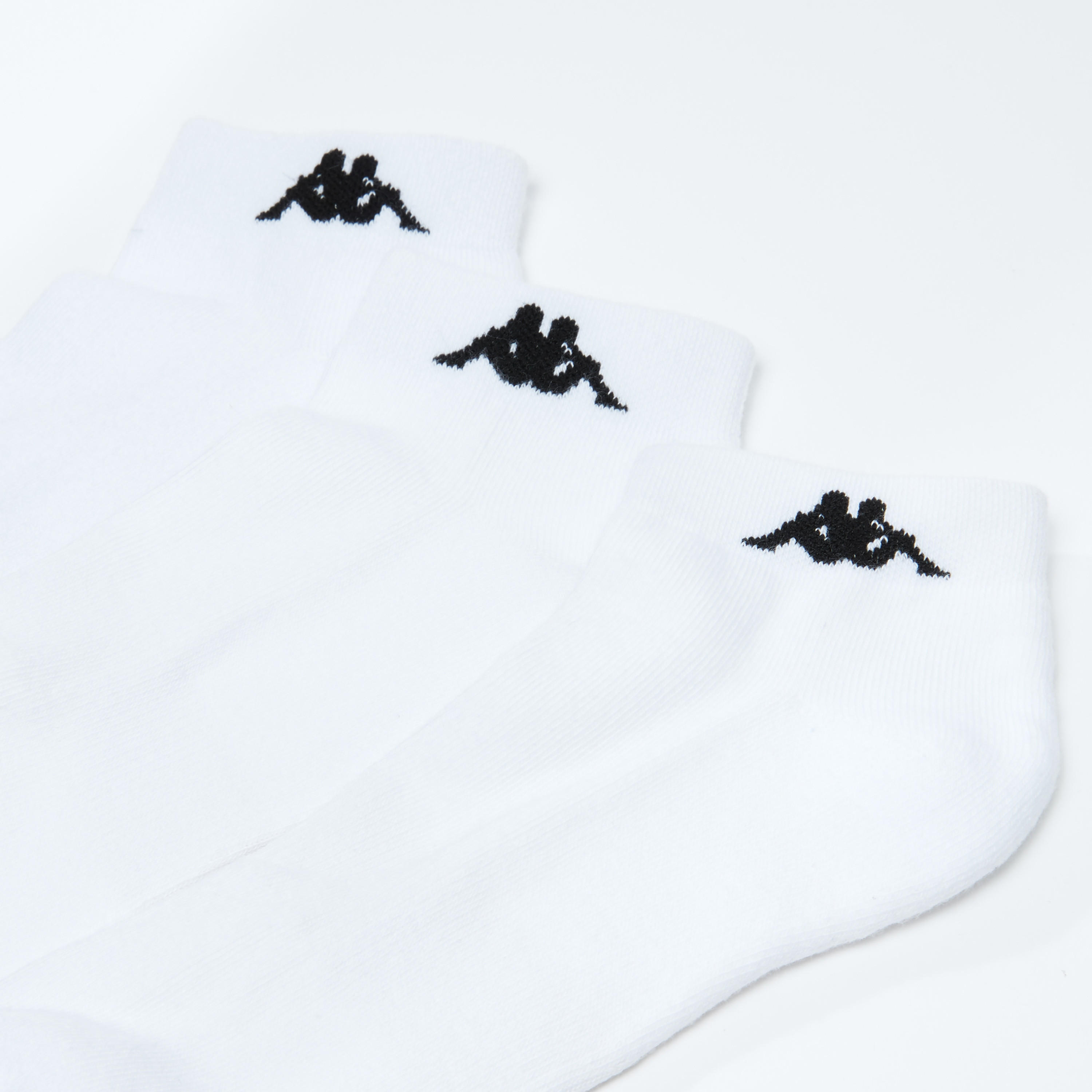 طقم جوارب 3 أزواج بطول الكاحل من كابا-men-clothing-sportswearandactivewear-accessories-image-1