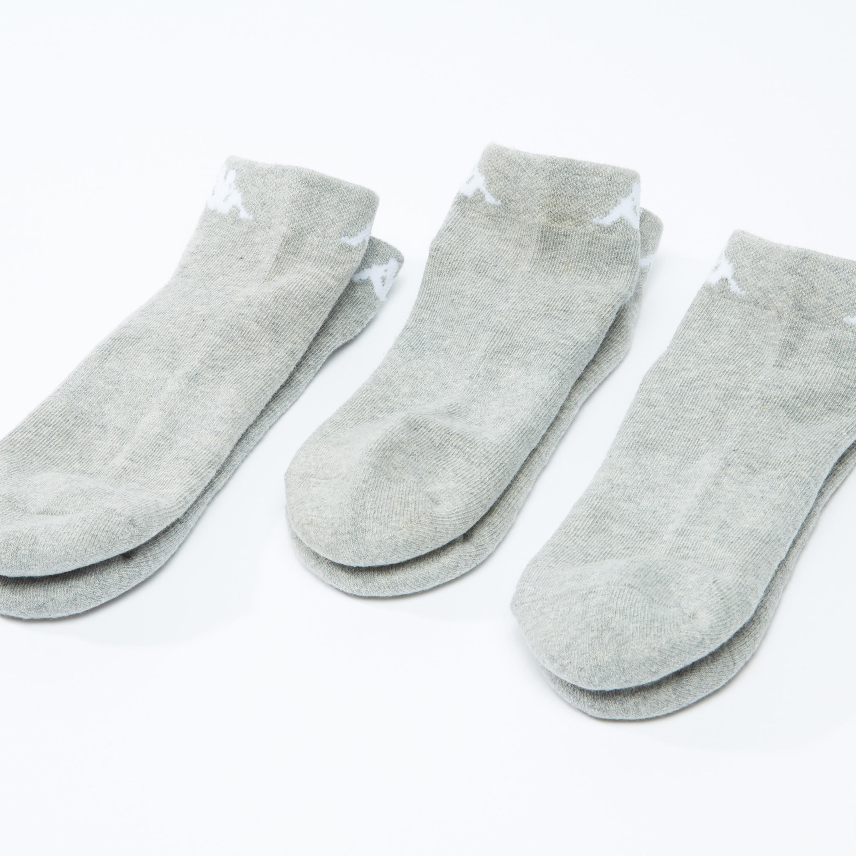 Set of 3 - Kappa Textured Ankle Length Socks-men-clothing-sportswearandactivewear-accessories-image-1
