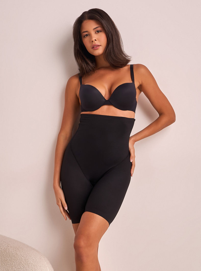 Splash Intimates High Waist Shaping Briefs with Antibacterial Protection-women-clothing-lingerie-shapewear-image-1