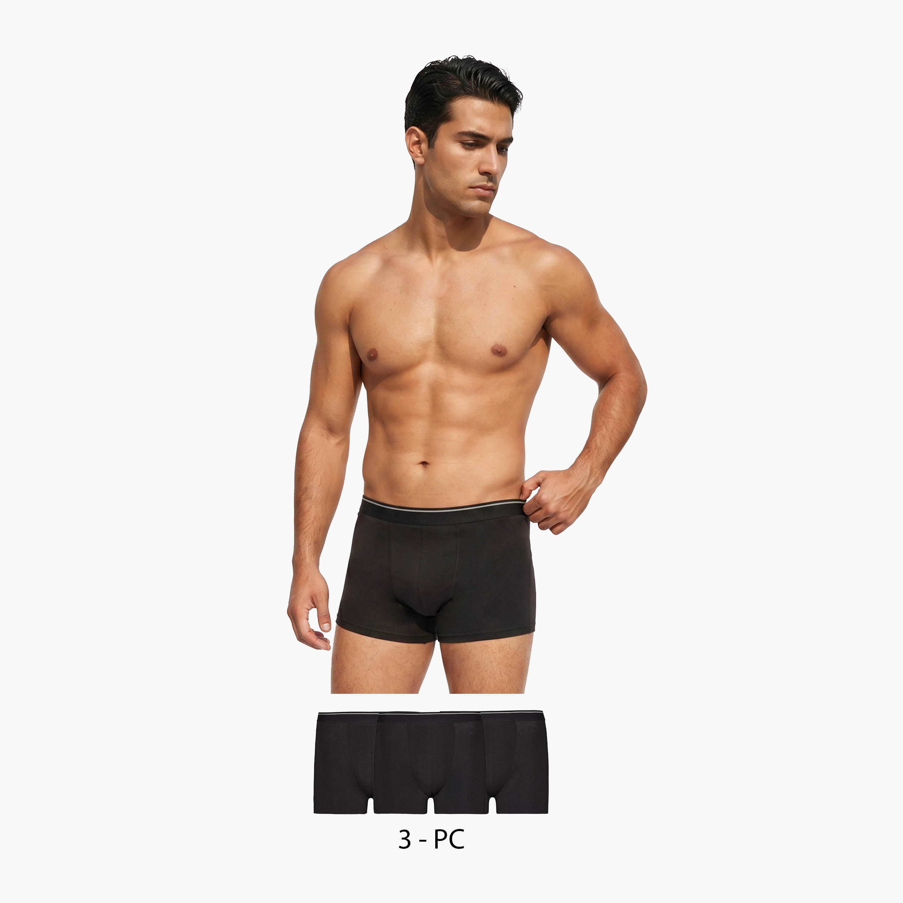 طقم سراويل ترانك 3 قطع بخصر مطّاطي-men-clothing-innerwear-underwear-image-10