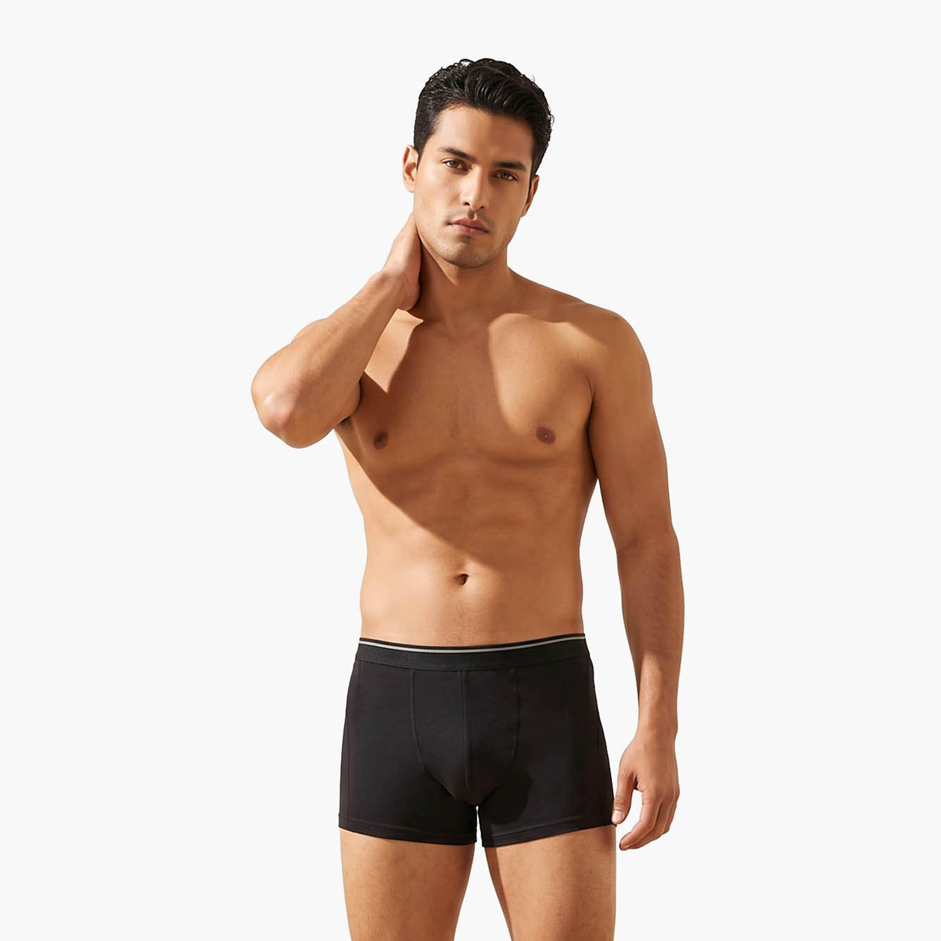 طقم سراويل ترانك 3 قطع بخصر مطّاطي-men-clothing-innerwear-underwear-image-8