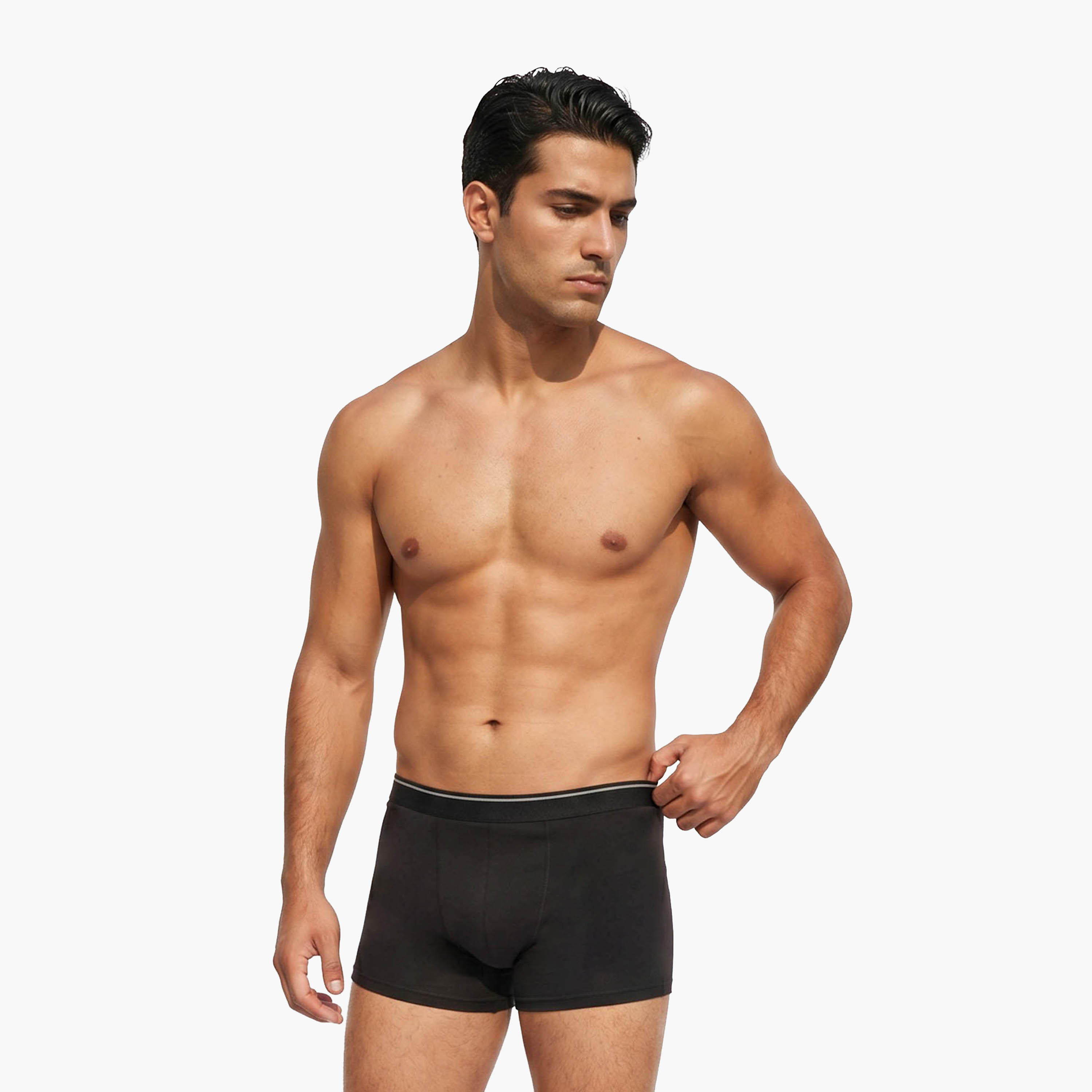 طقم سراويل ترانك 3 قطع بخصر مطّاطي-men-clothing-innerwear-underwear-image-4