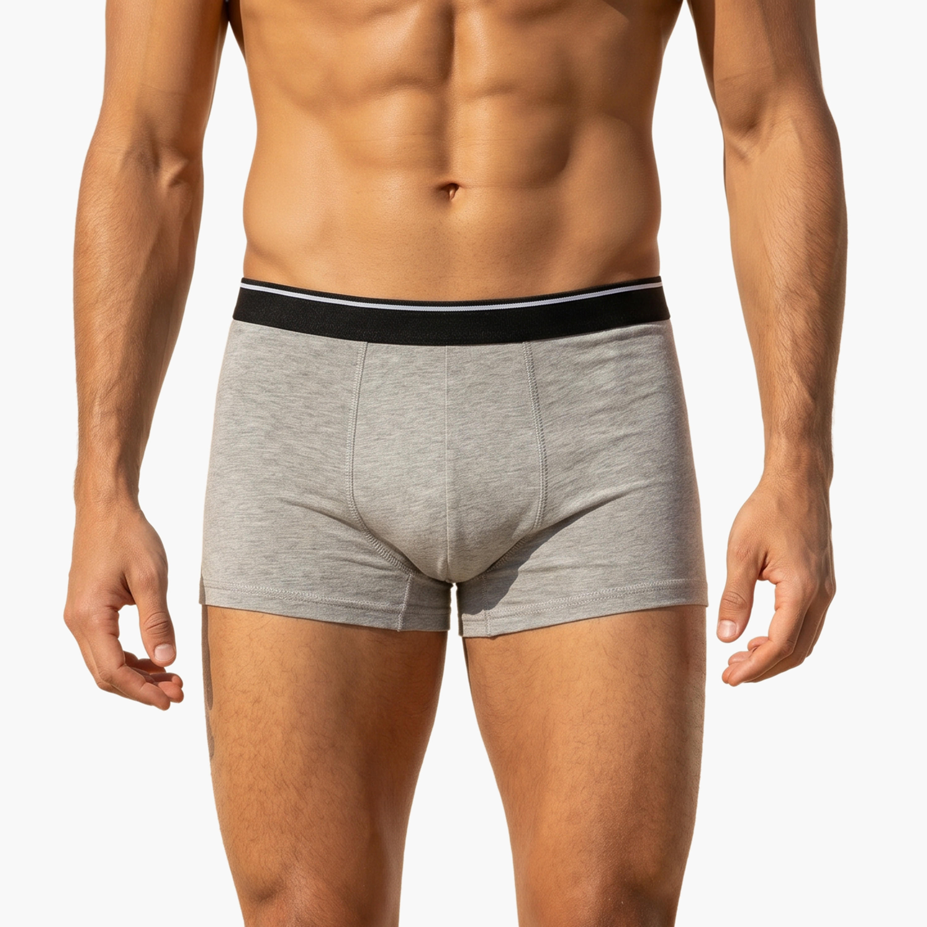 Set of 3 - Trunks with Elasticised Waistband-men-clothing-innerwear-underwear-image-5
