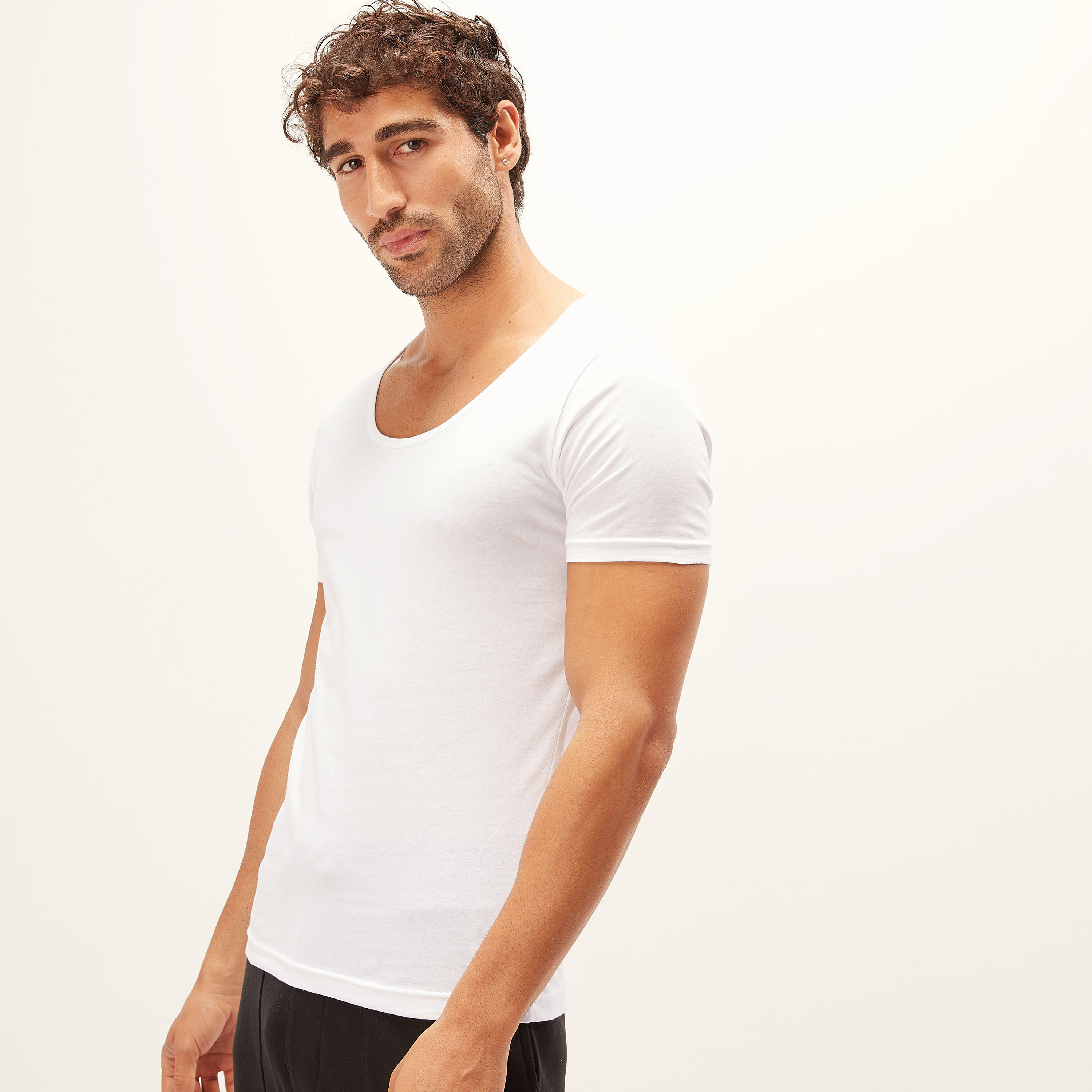 Set of 3 - Round Neck Vest with Short Sleeves-PROMO_SP_AE_2FOR59_110625-image-2