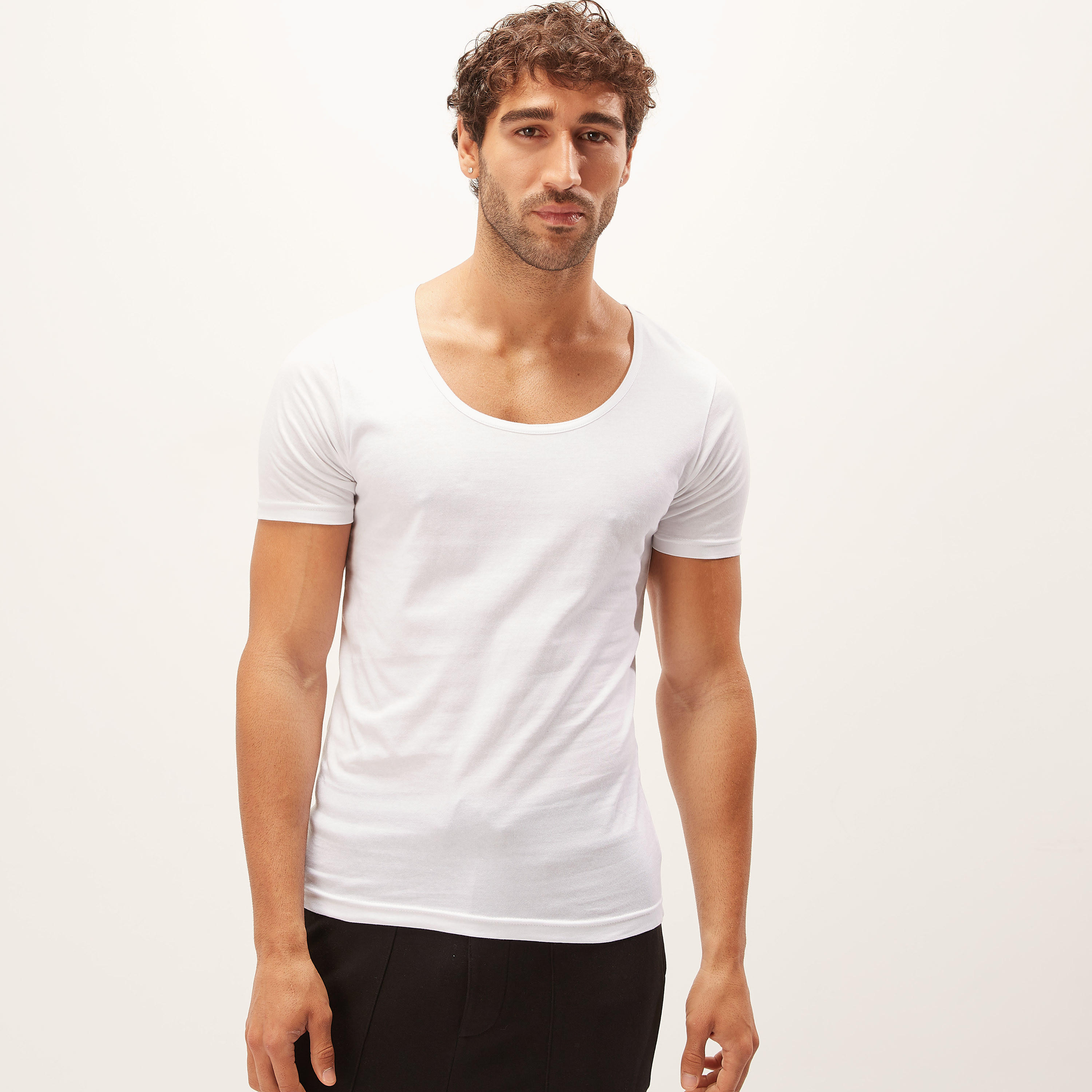 Set of 3 - Round Neck Vest with Short Sleeves-PROMO_SP_AE_2FOR59_110625-image-5