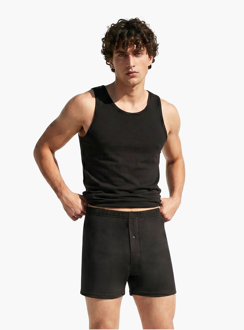 Set of 3 - Trunks with Elasticised Waistband-men-clothing-innerwear-underwear-image-3