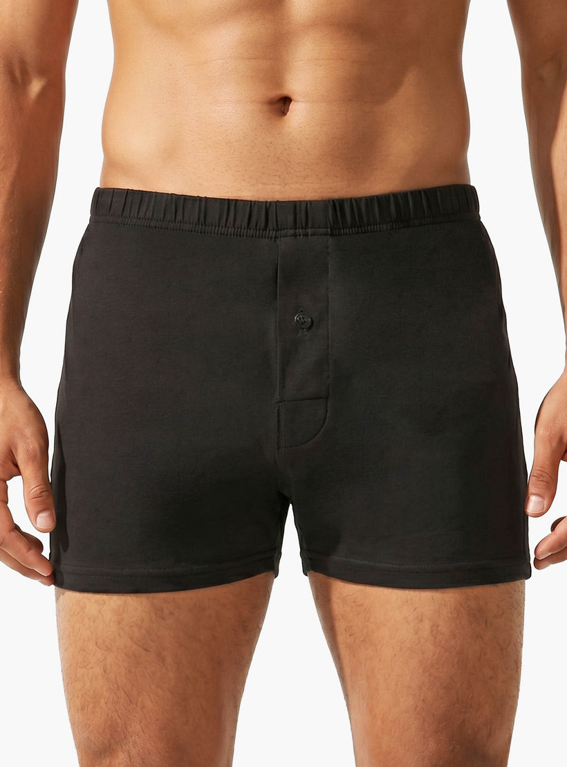 Set of 3 - Trunks with Elasticised Waistband-men-clothing-innerwear-underwear-image-5