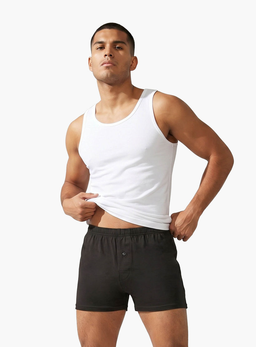 Set of 3 - Trunks with Elasticised Waistband-men-clothing-innerwear-underwear-image-7