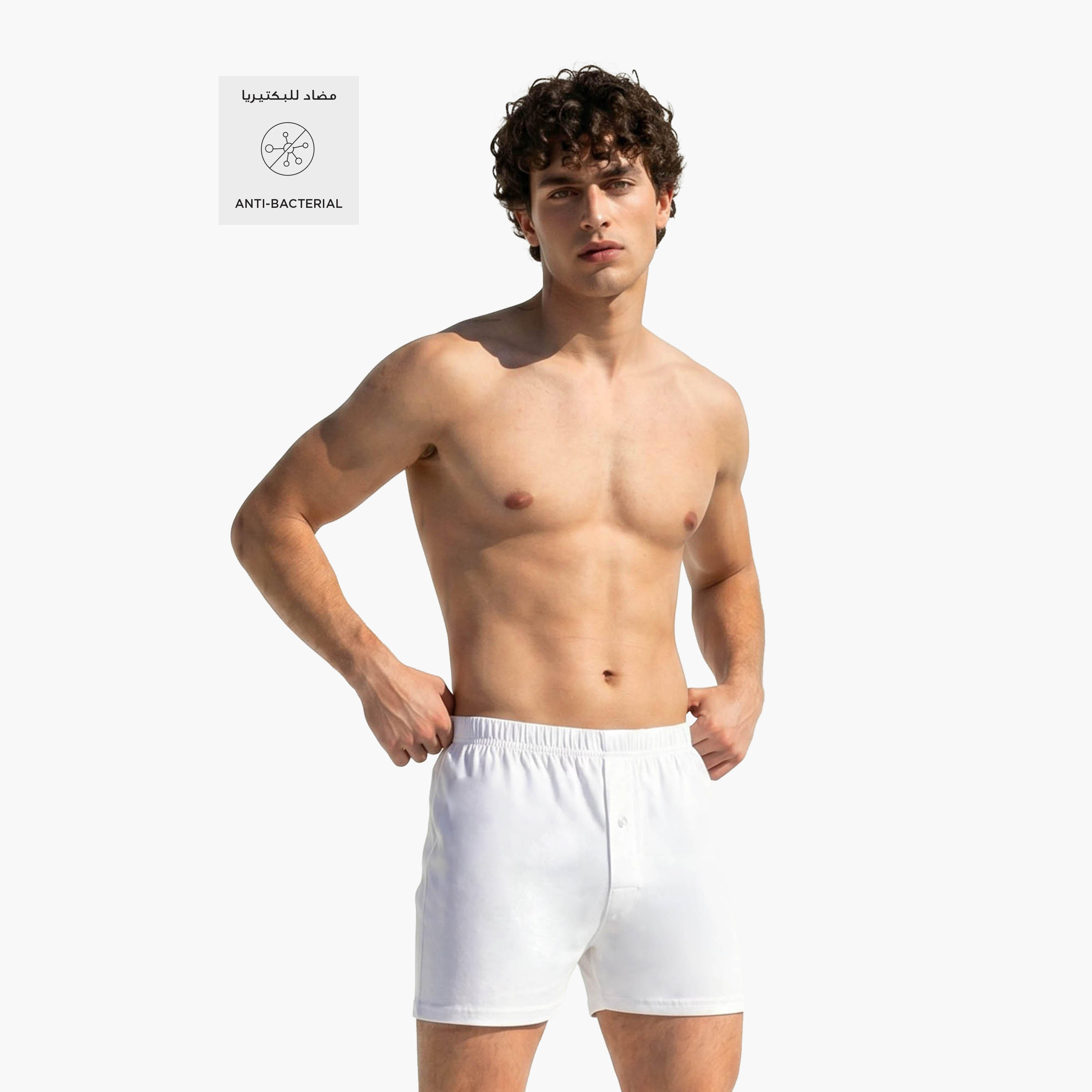 طقم سراويل ترانك 3 قطع بخصر مطّاطي-men-clothing-innerwear-underwear-image-2