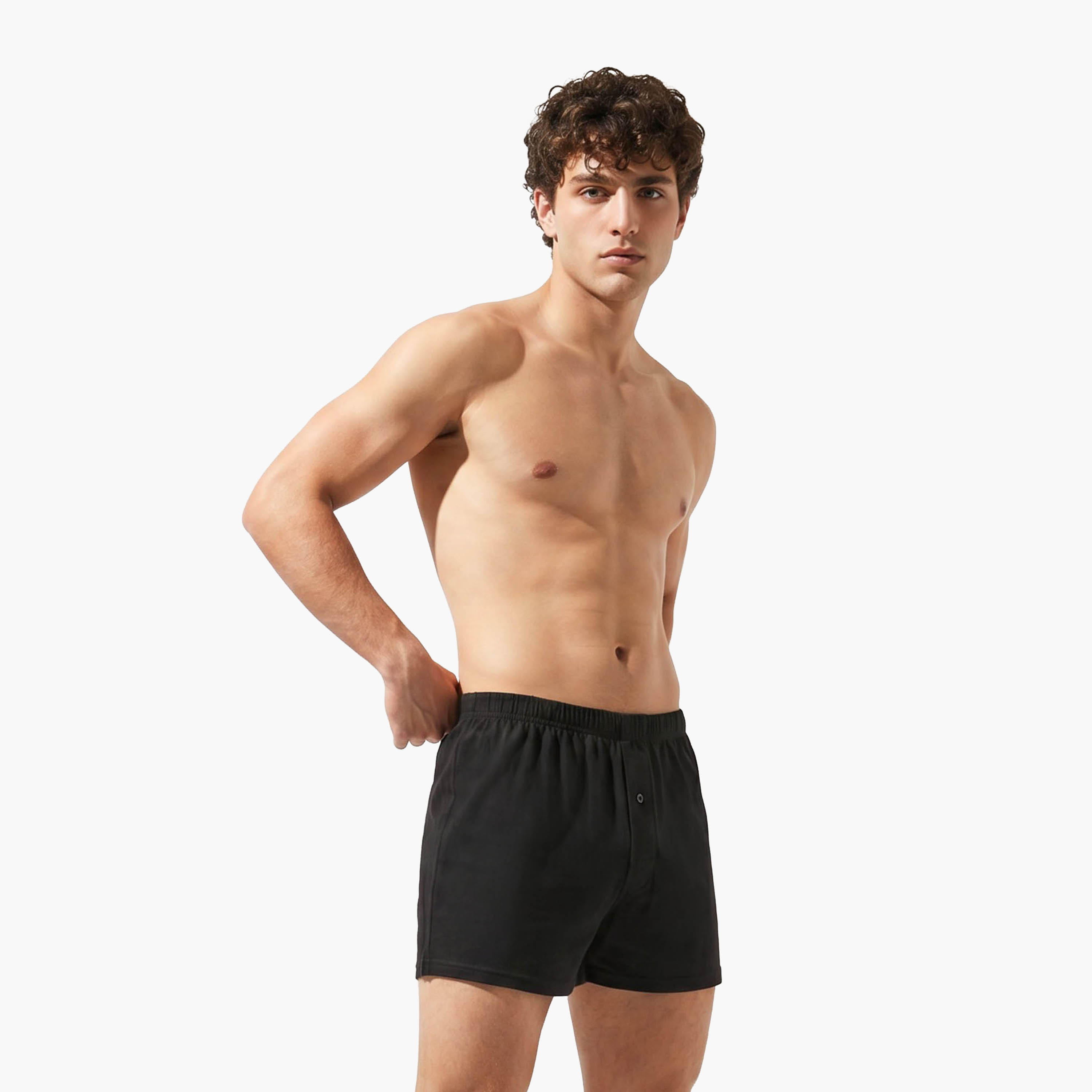 طقم سراويل ترانك 3 قطع بخصر مطّاطي-men-clothing-innerwear-underwear-image-3