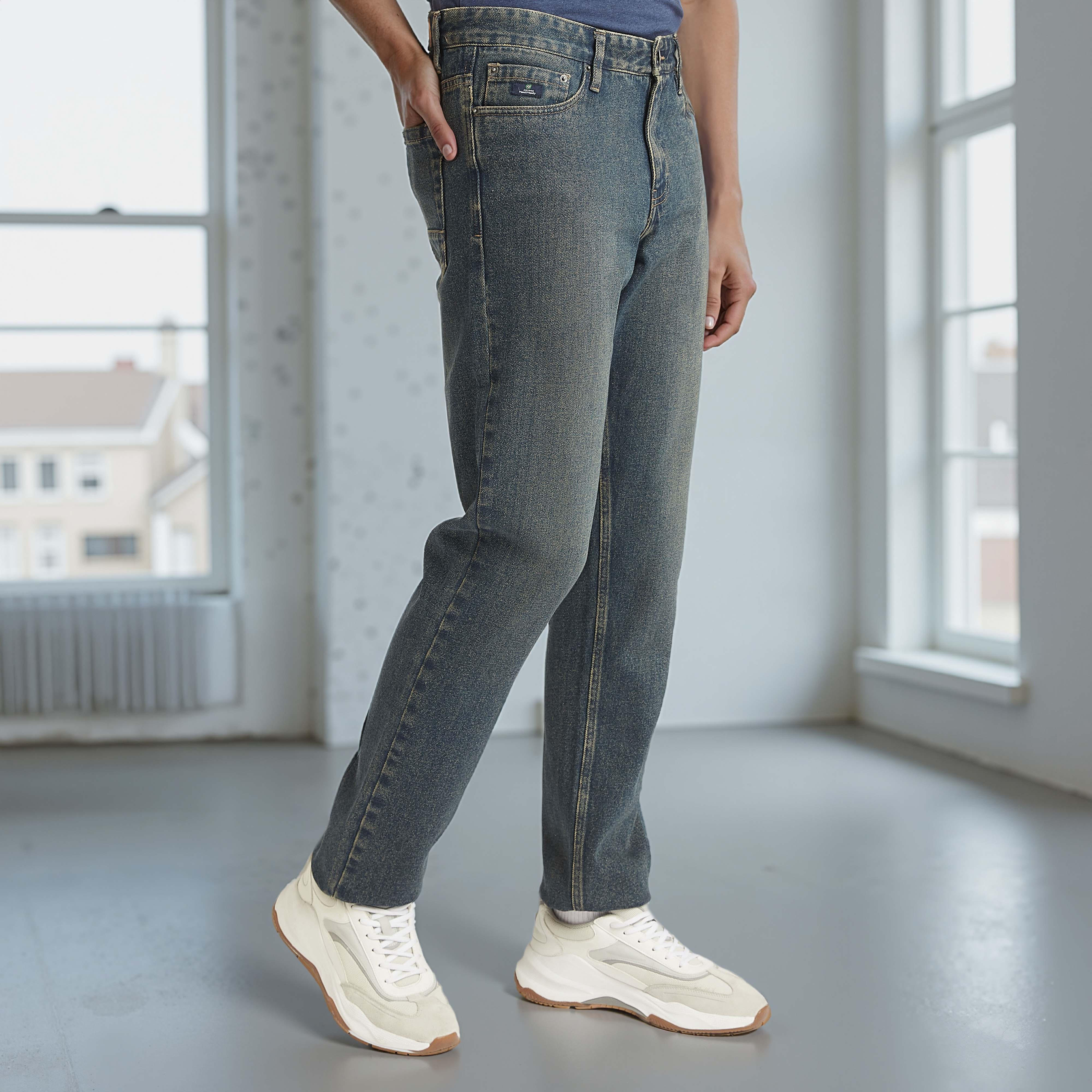 Full Length Solid Jeans with Pocket Detail and Belt Loops-men-clothing-bottoms-jeans-image-5