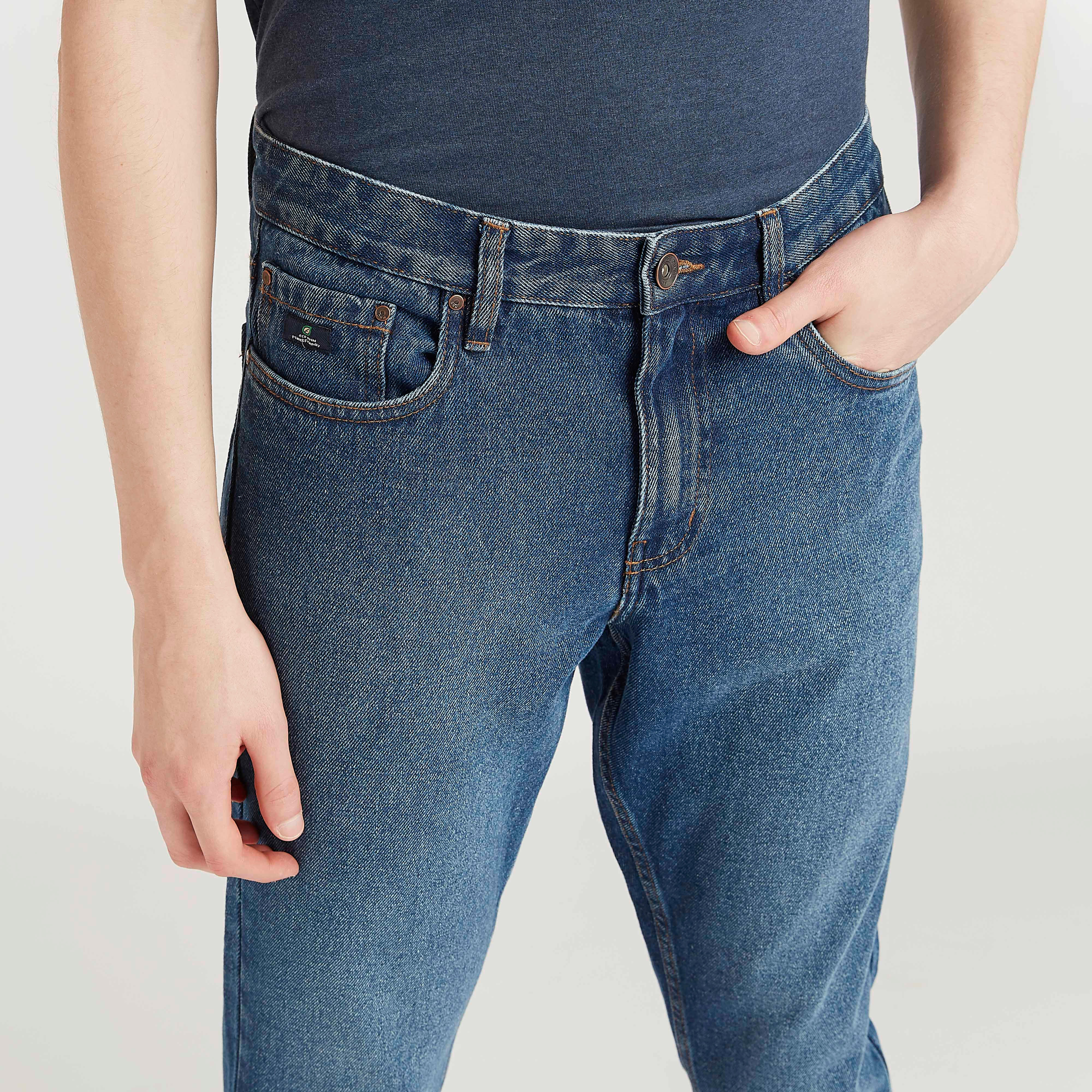Full Length Solid Jeans with Pocket Detail and Belt Loops-men-clothing-bottoms-jeans-image-3