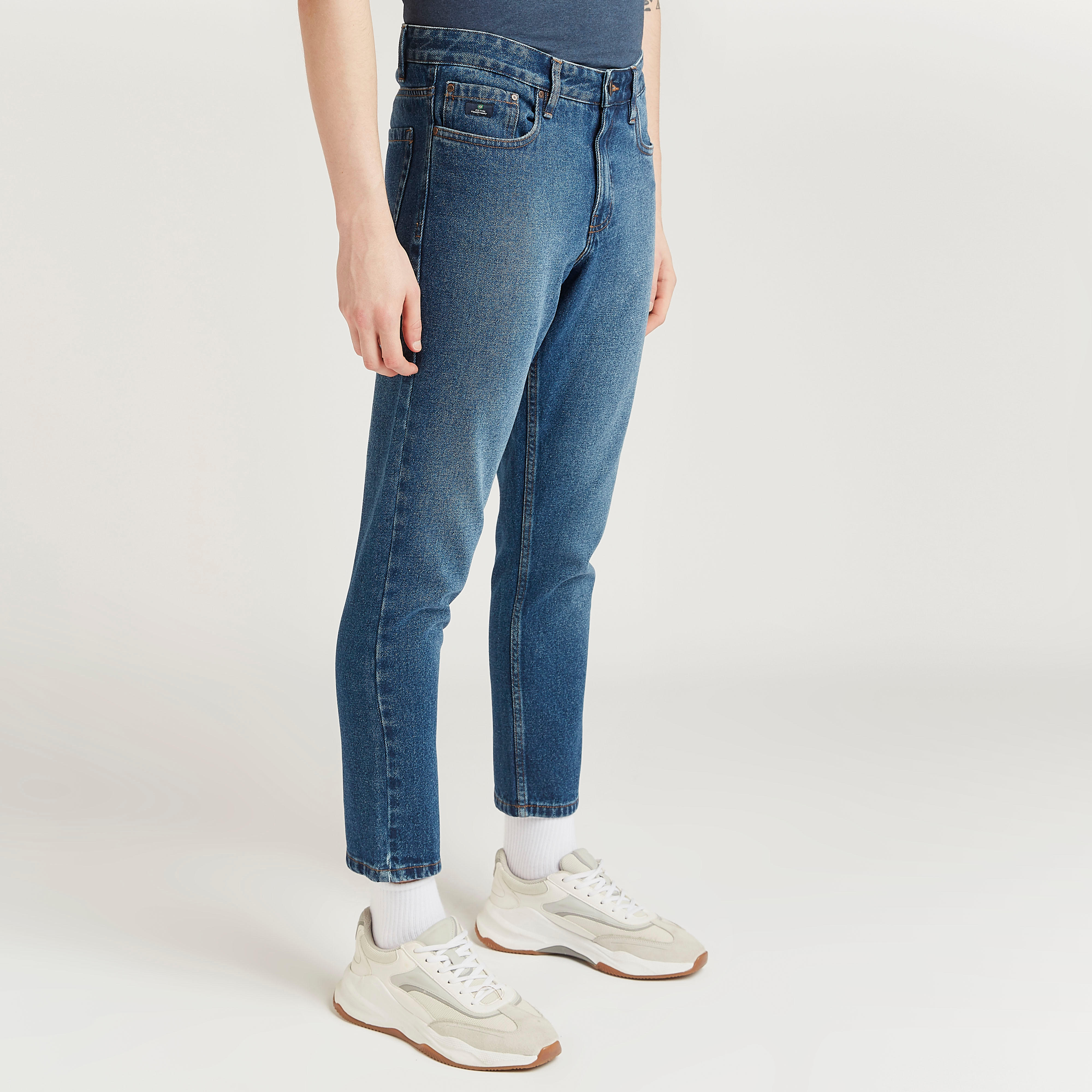 Full Length Solid Jeans with Pocket Detail and Belt Loops-men-clothing-bottoms-jeans-image-5