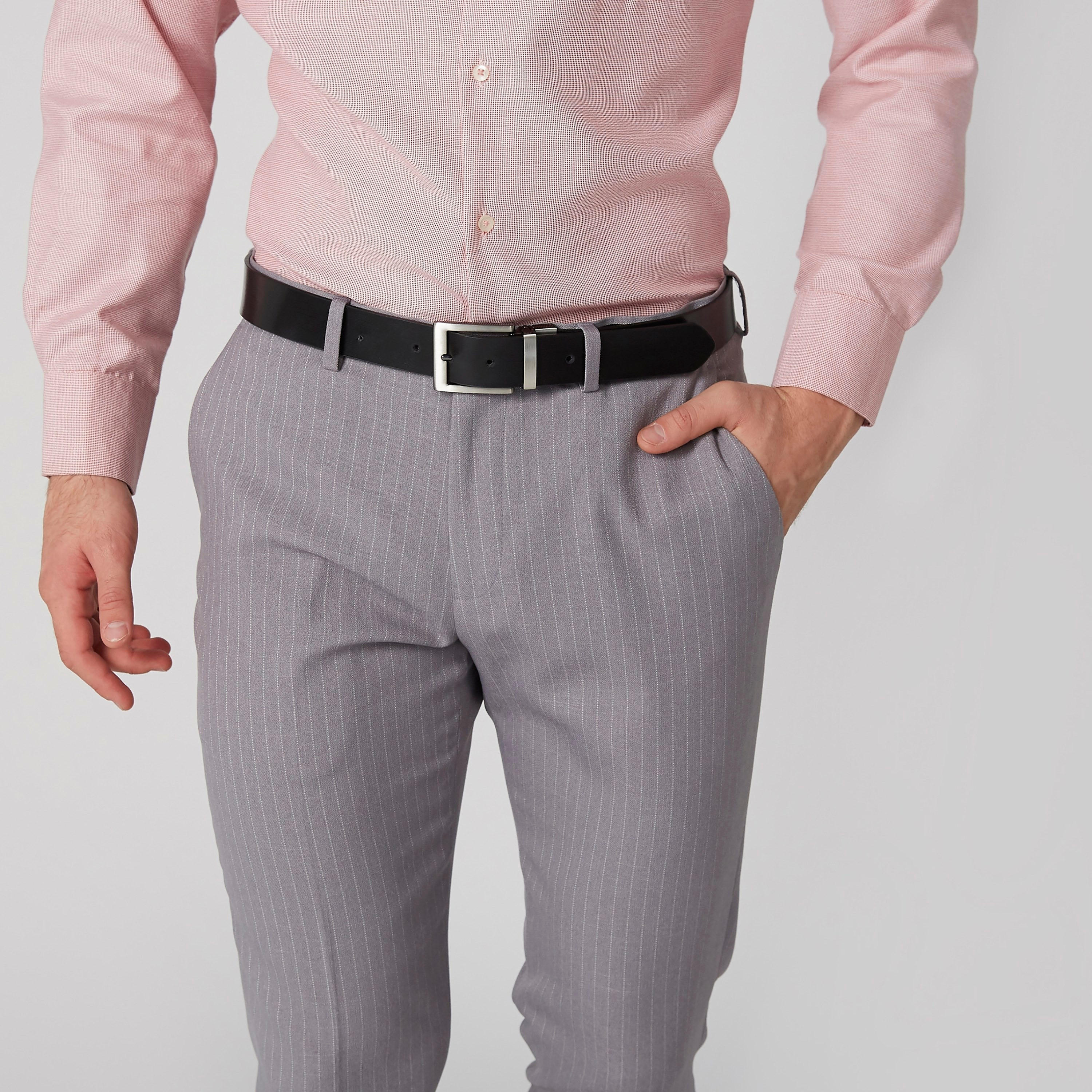 Textured Belt with Pin Buckle-men-beltsandwallets-belts-image-2