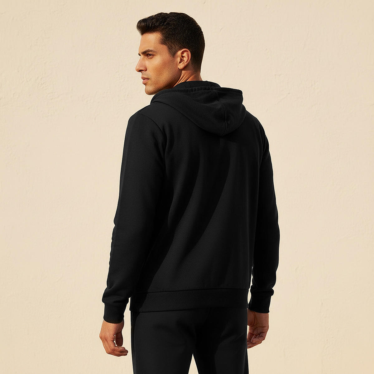 جاكيت بأكمام طويلة وقبعة-men-winterwear-hoodiesandsweatshirts-image-1
