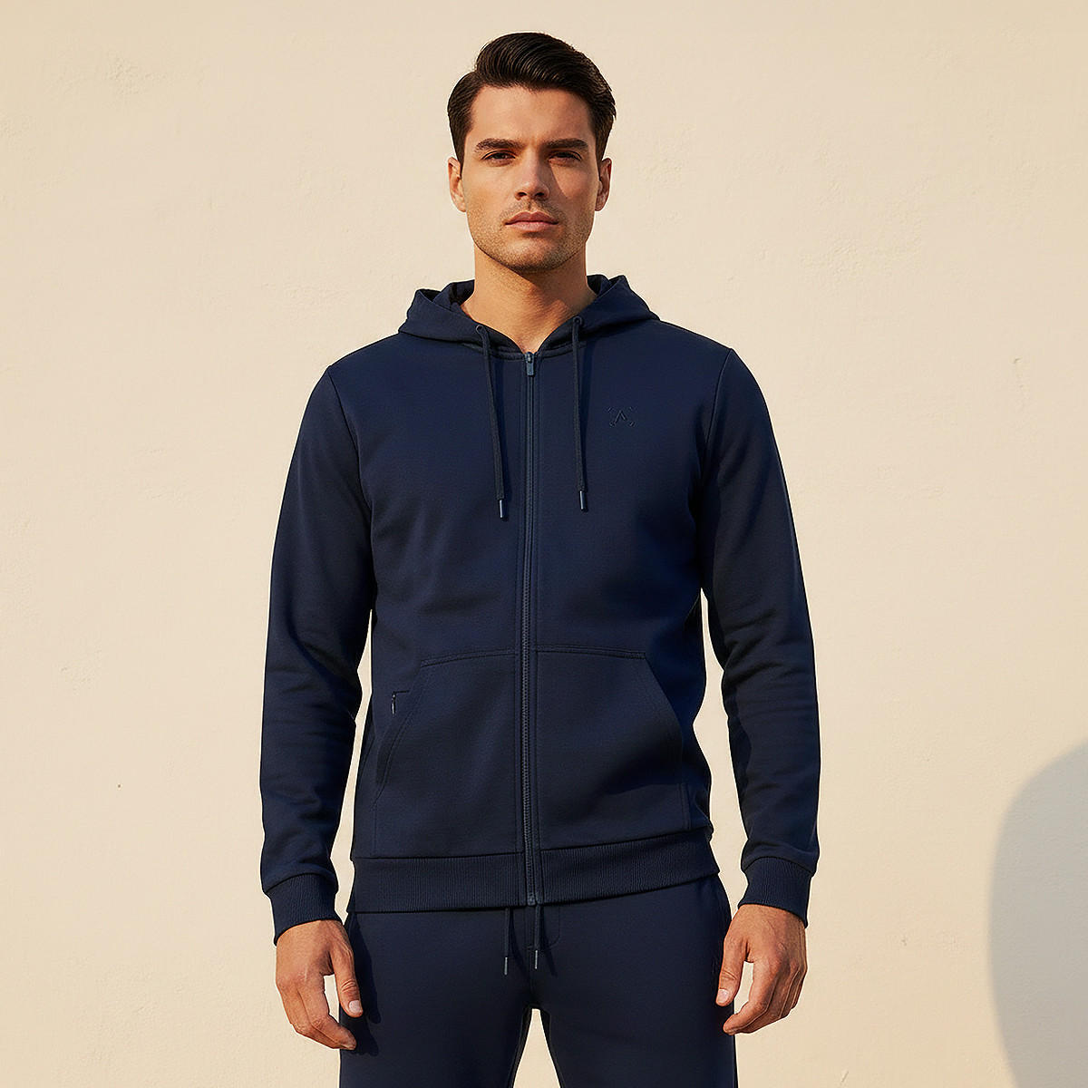 Jacket with Long Sleeves and Hood-men-winterwear-hoodiesandsweatshirts-image-1
