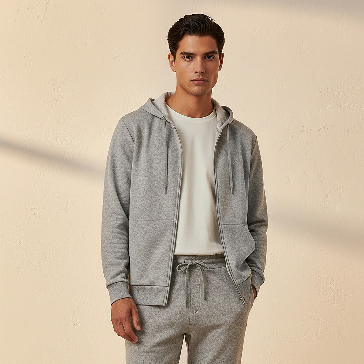 Jacket with Long Sleeves and Hood-men-winterwear-hoodiesandsweatshirts-image-1