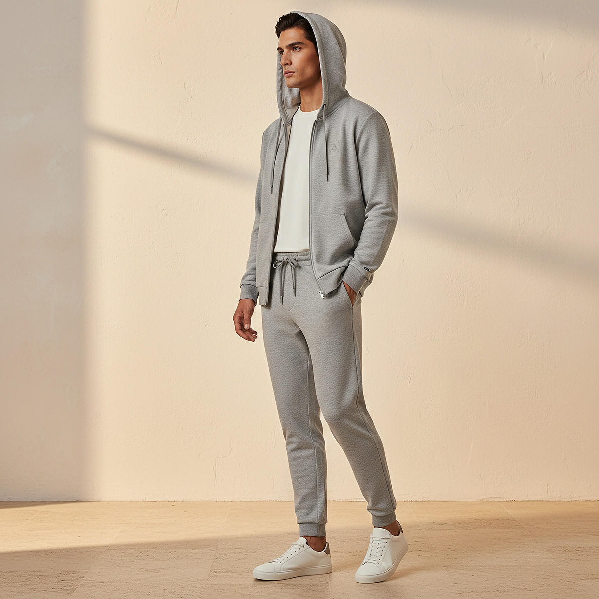 Jacket with Long Sleeves and Hood-men-winterwear-hoodiesandsweatshirts-image-3