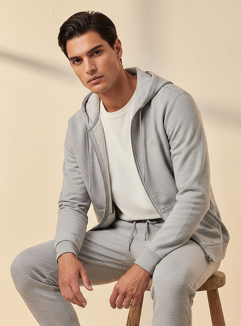 Jacket with Long Sleeves and Hood-men-winterwear-hoodiesandsweatshirts-image-5
