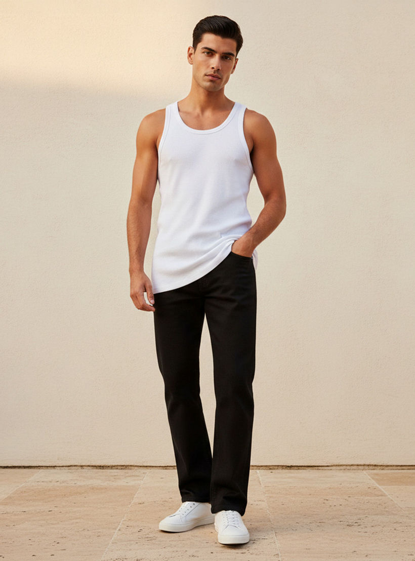 Textured Sleeveless Scoop Neck Vest-men-clothing-tshirtsandpolos-vests-image-3